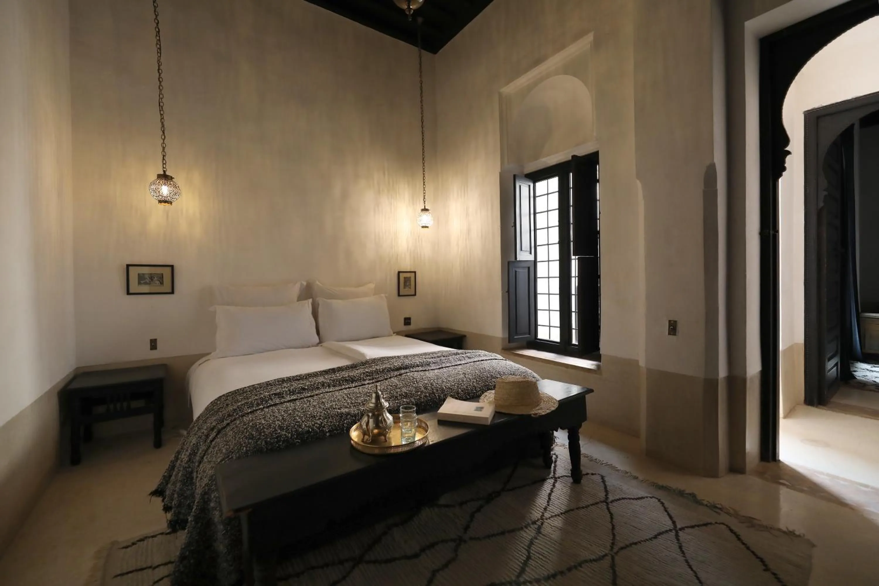 Bed in Riad Azzouna 13