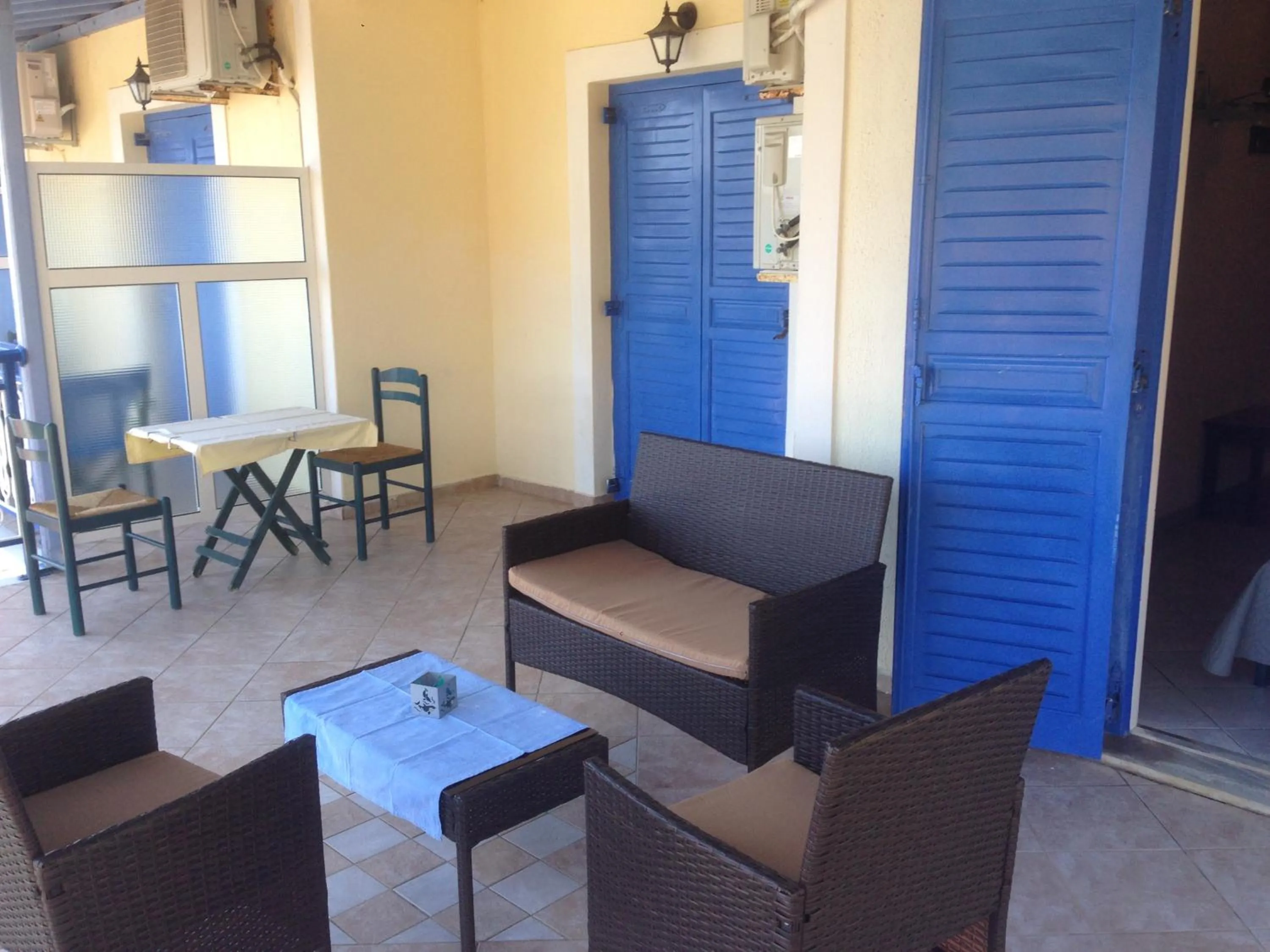 Balcony/Terrace in Agnanti Hotel