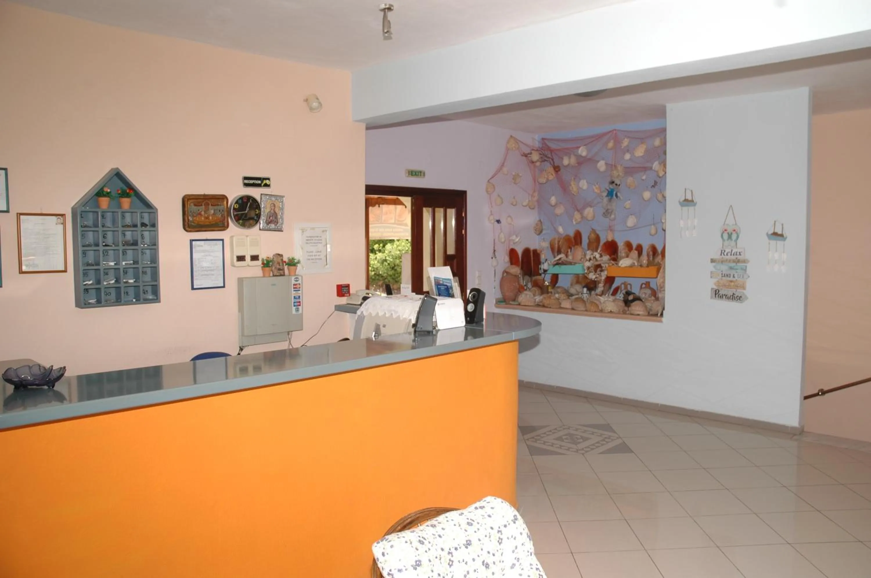 Lobby or reception in Agnanti Hotel
