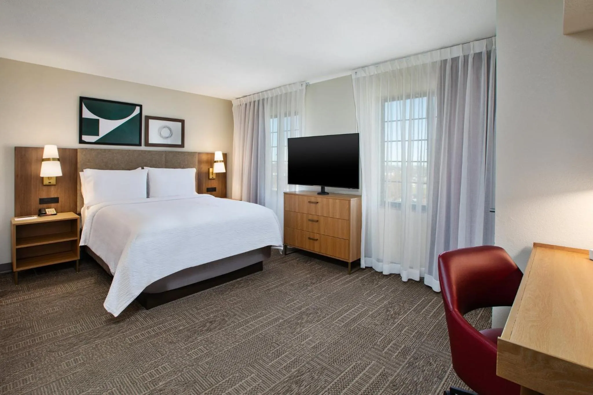 Photo of the whole room, Bed in Staybridge Suites Lincoln North East by IHG