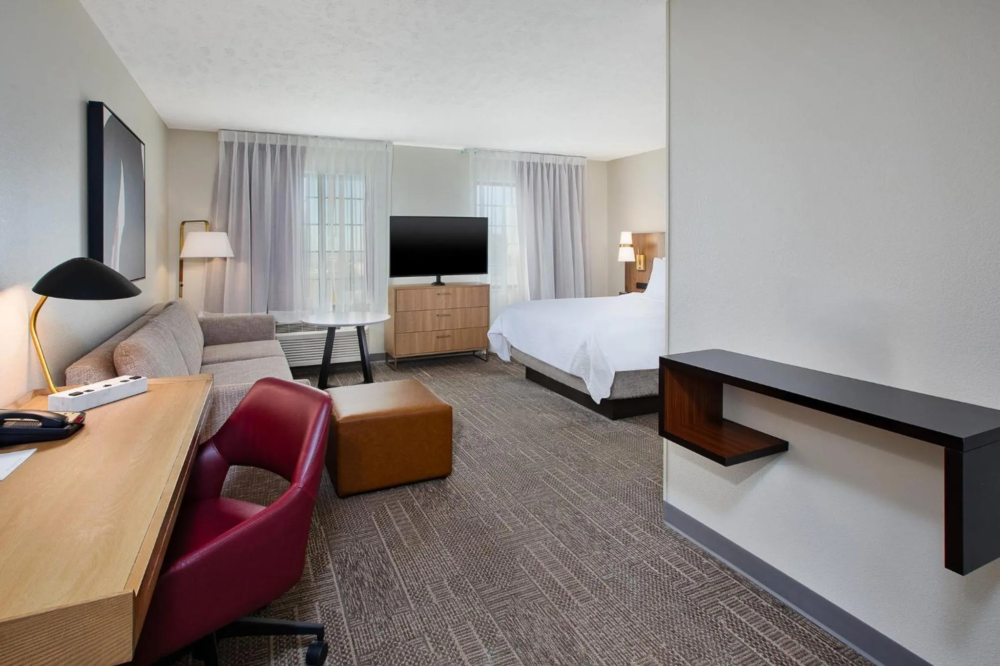 Photo of the whole room, Bed in Staybridge Suites Lincoln North East by IHG