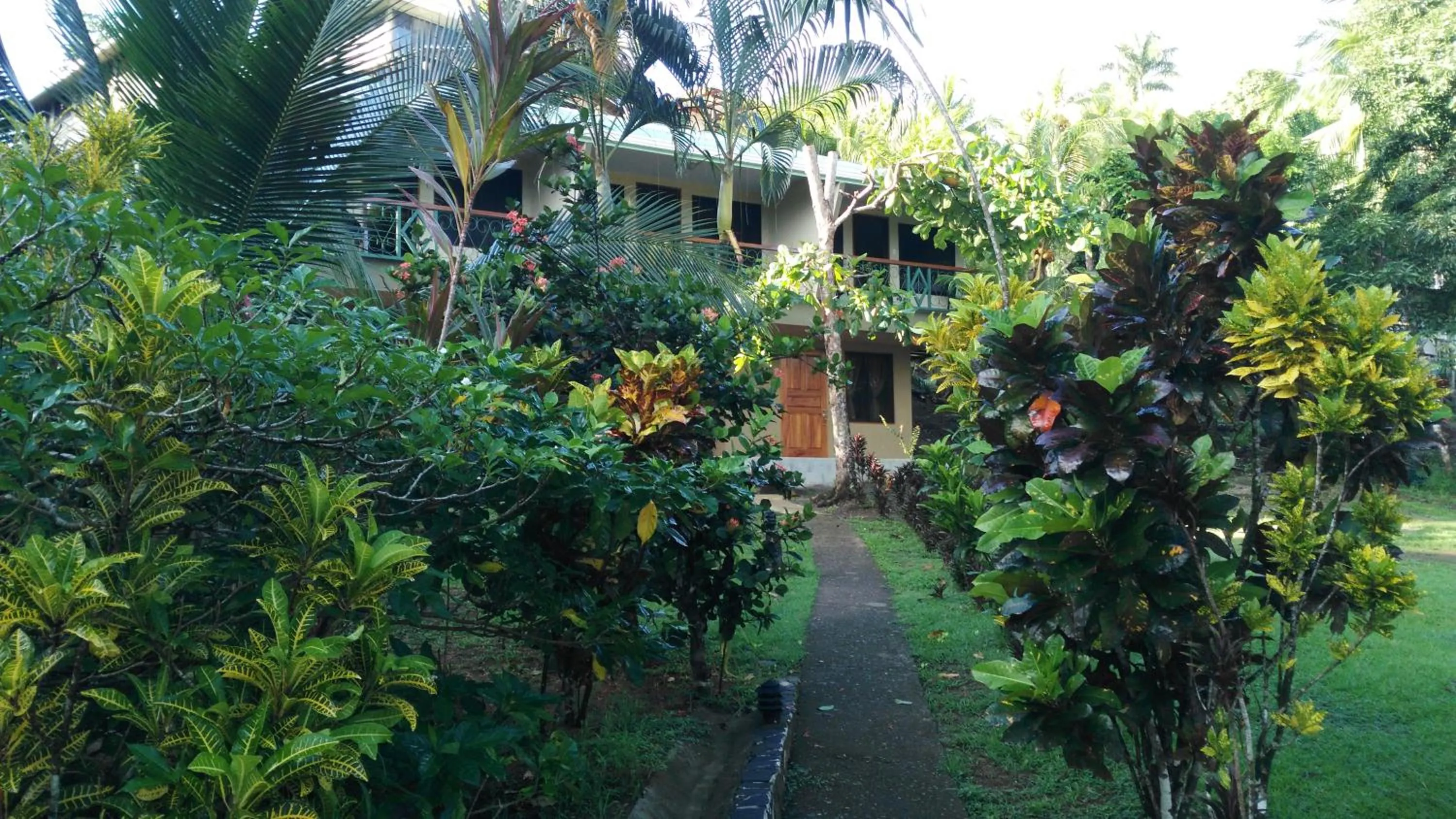 Garden view in Hotel Rancho Corcovado