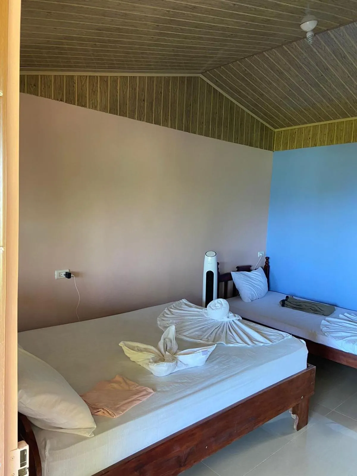 Bed in Hotel Rancho Corcovado