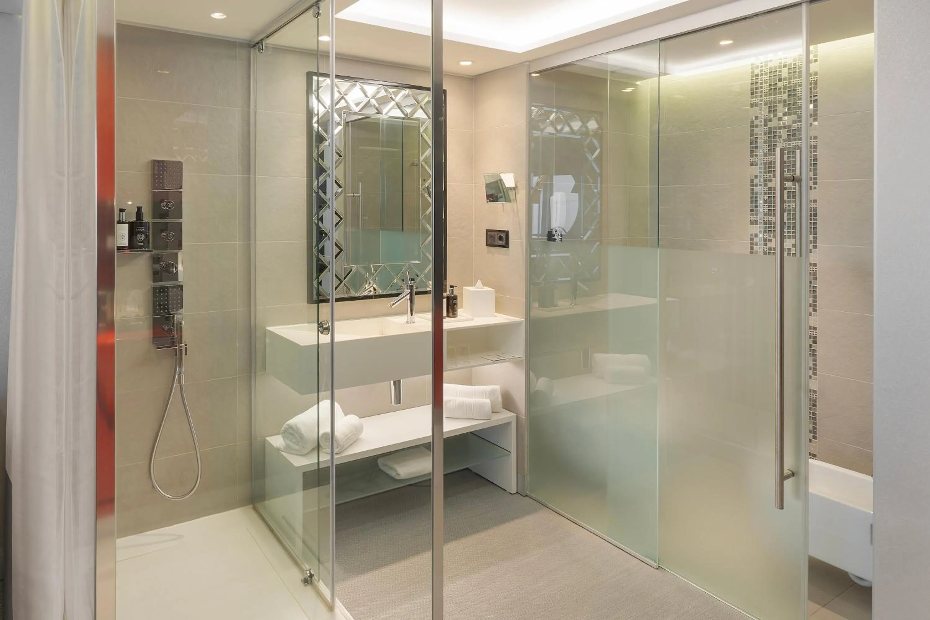 Bathroom in MYRIAD by SANA Hotels