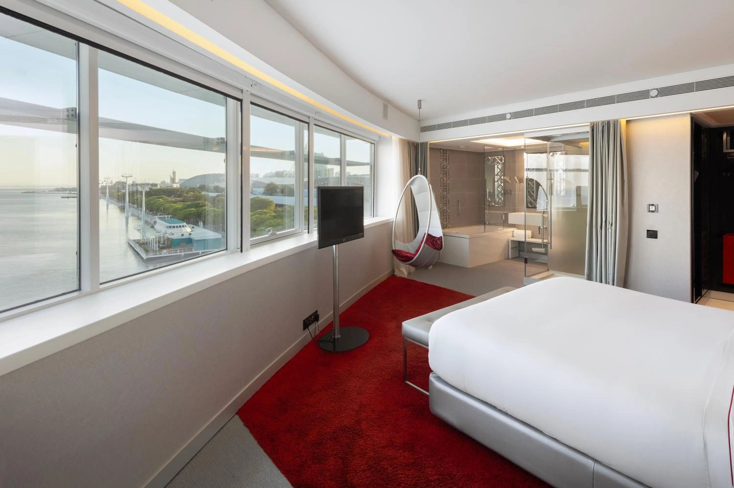 View (from property/room), Bed in MYRIAD by SANA Hotels