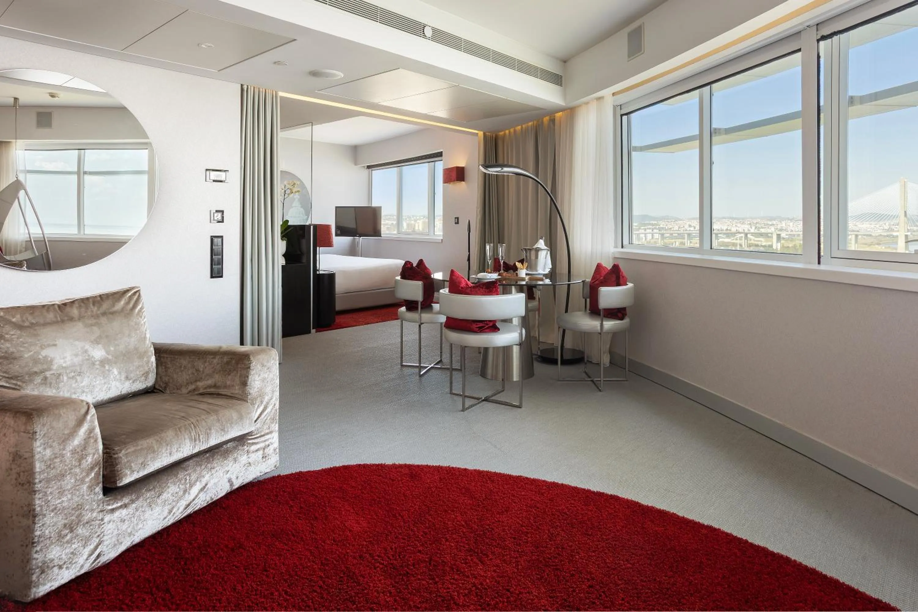 Seating area in MYRIAD by SANA Hotels