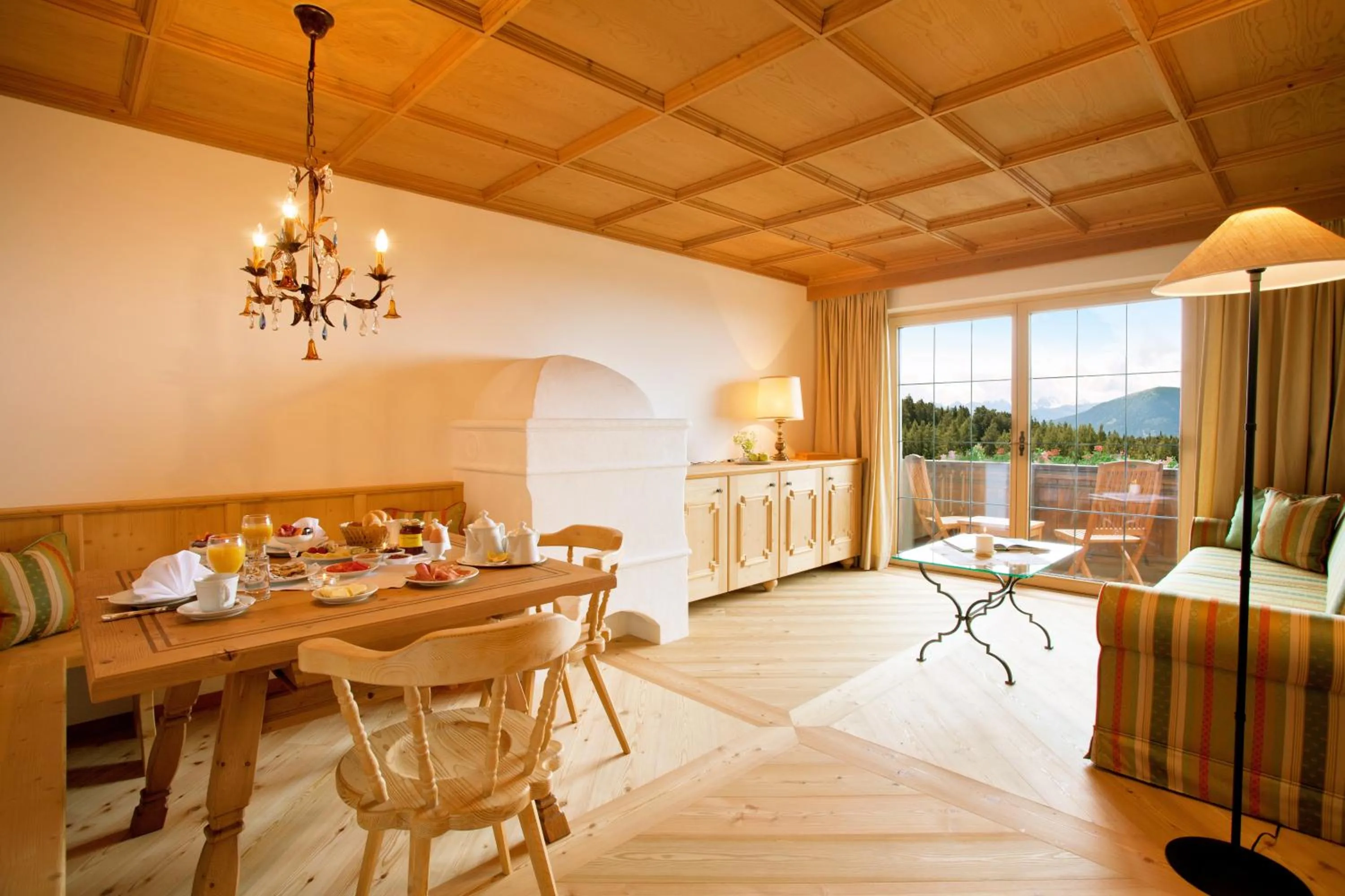 Living room in Hotel Lärchenhof Natur
