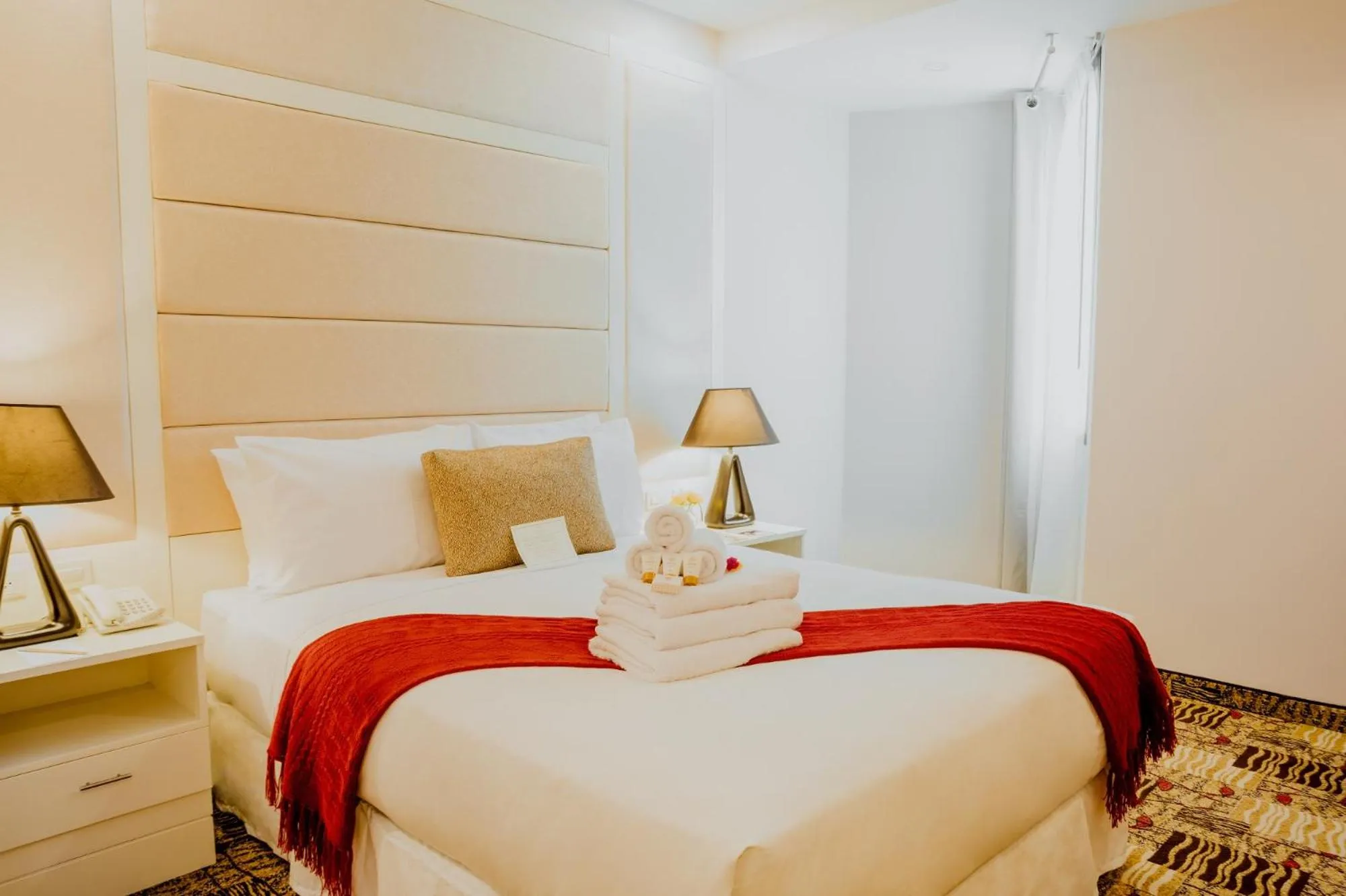 Bed in Nobility Grand Hotel