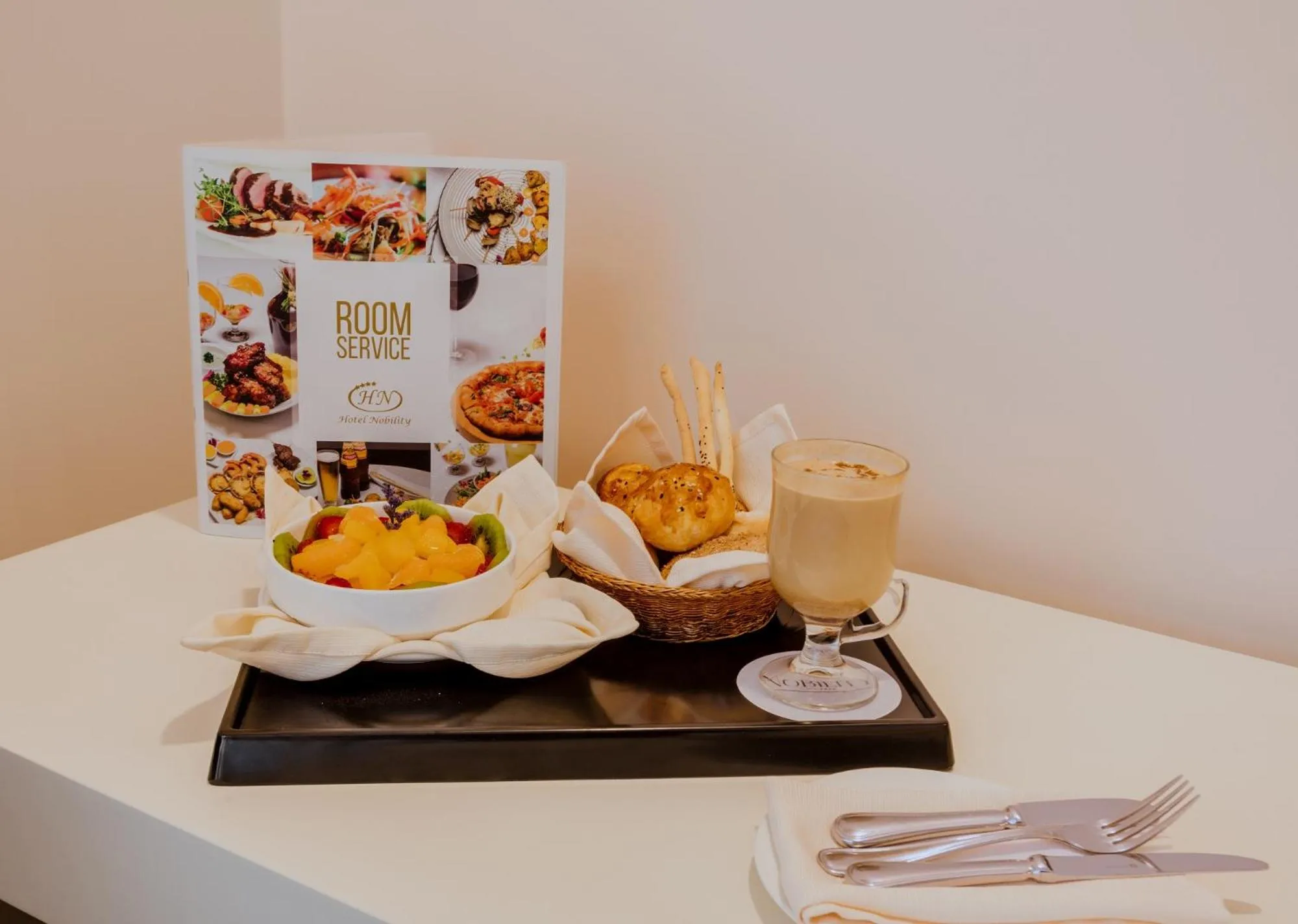 Food and drinks in Nobility Grand Hotel