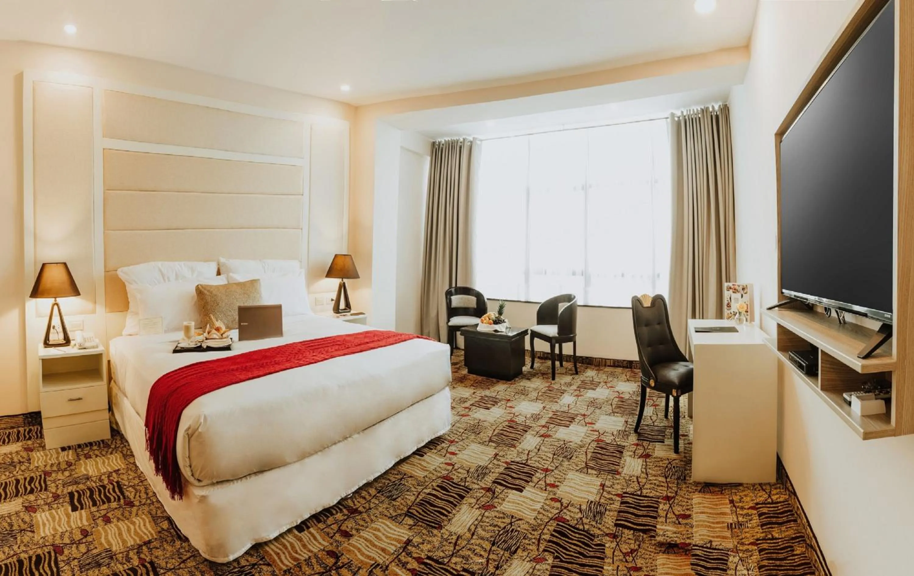 Bed in Nobility Grand Hotel