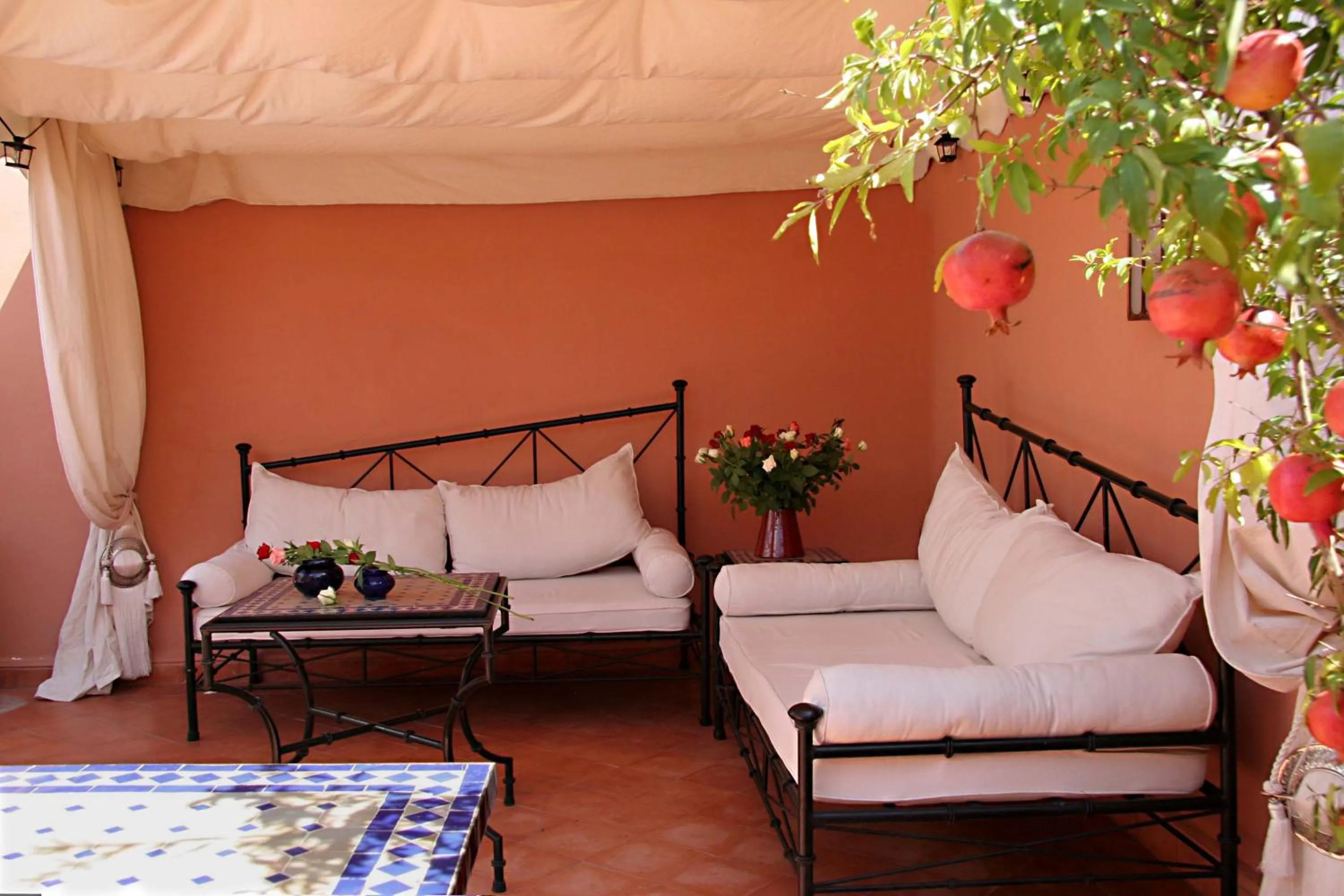 Patio in Riad Zen House