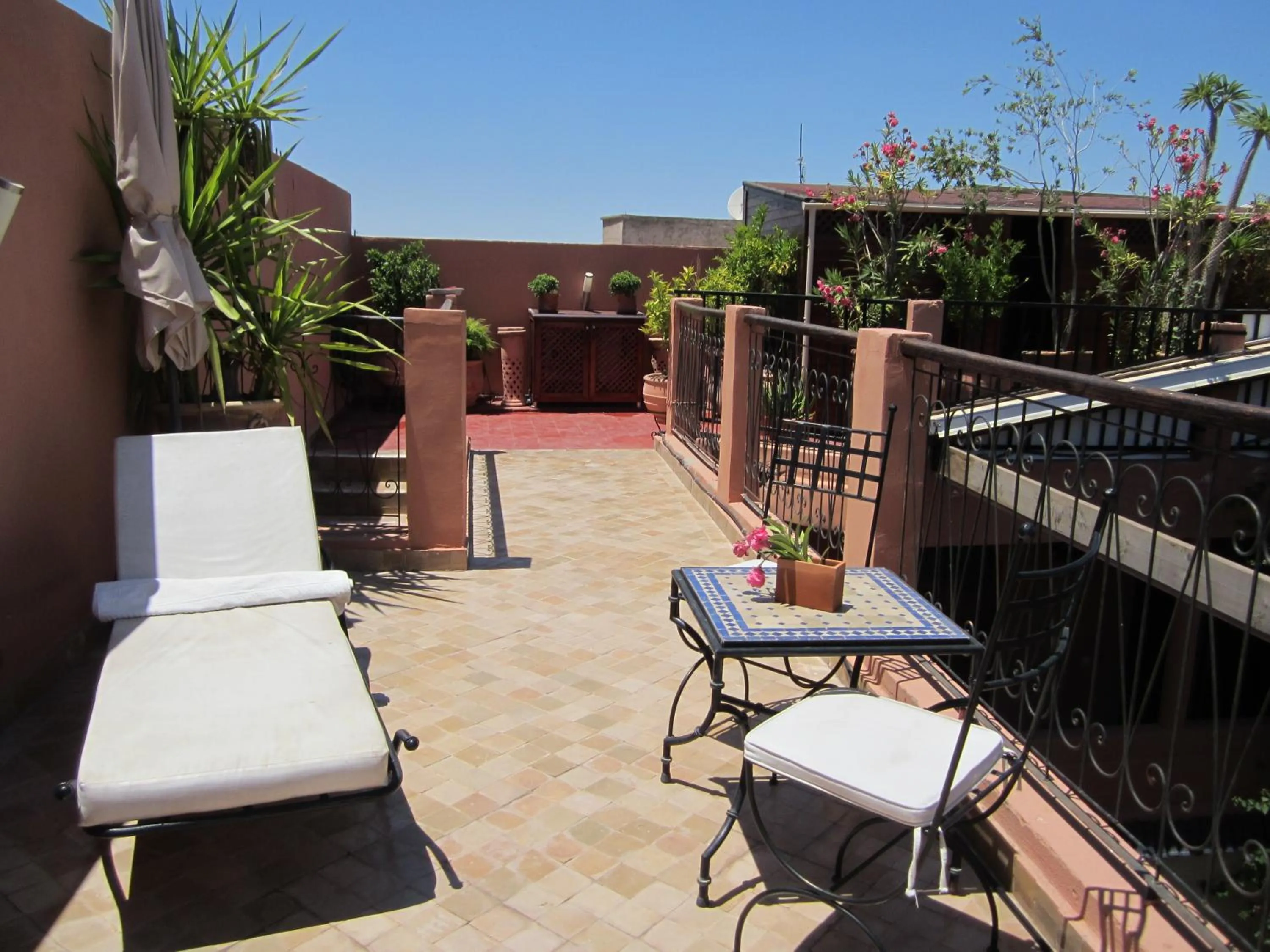 Balcony/Terrace in Riad Zen House