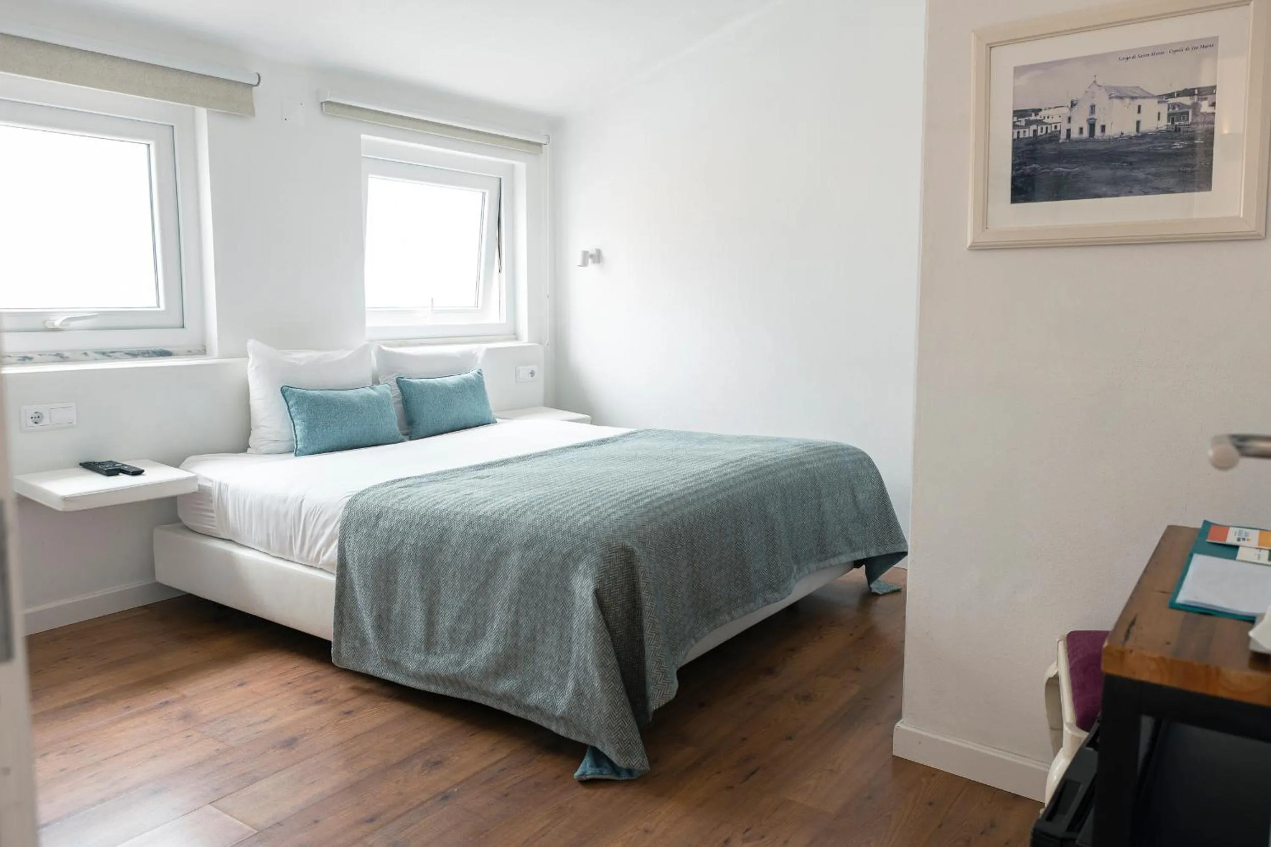 Bedroom, Bed in Casa das Aguarelas