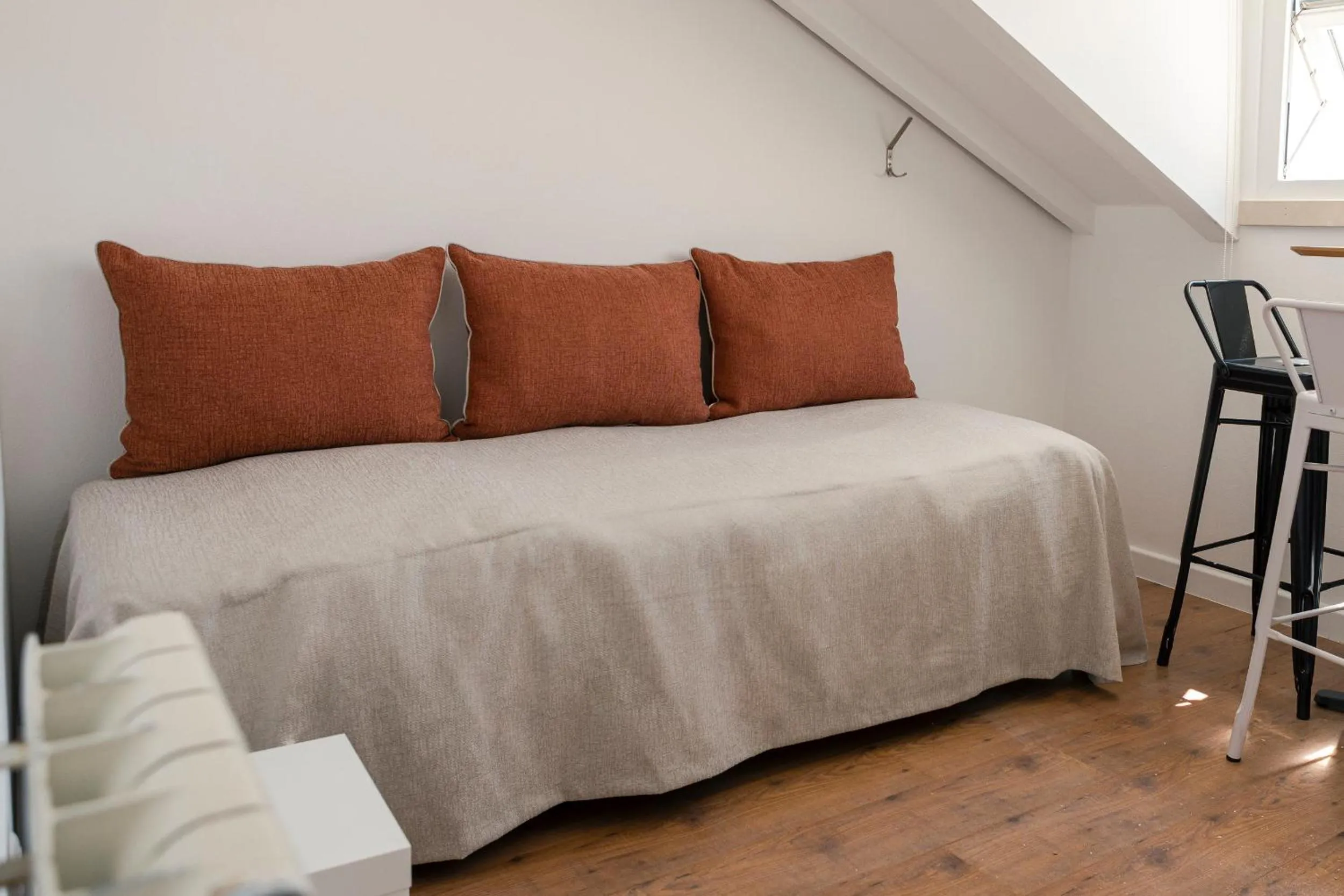 Photo of the whole room, Bed in Casa das Aguarelas