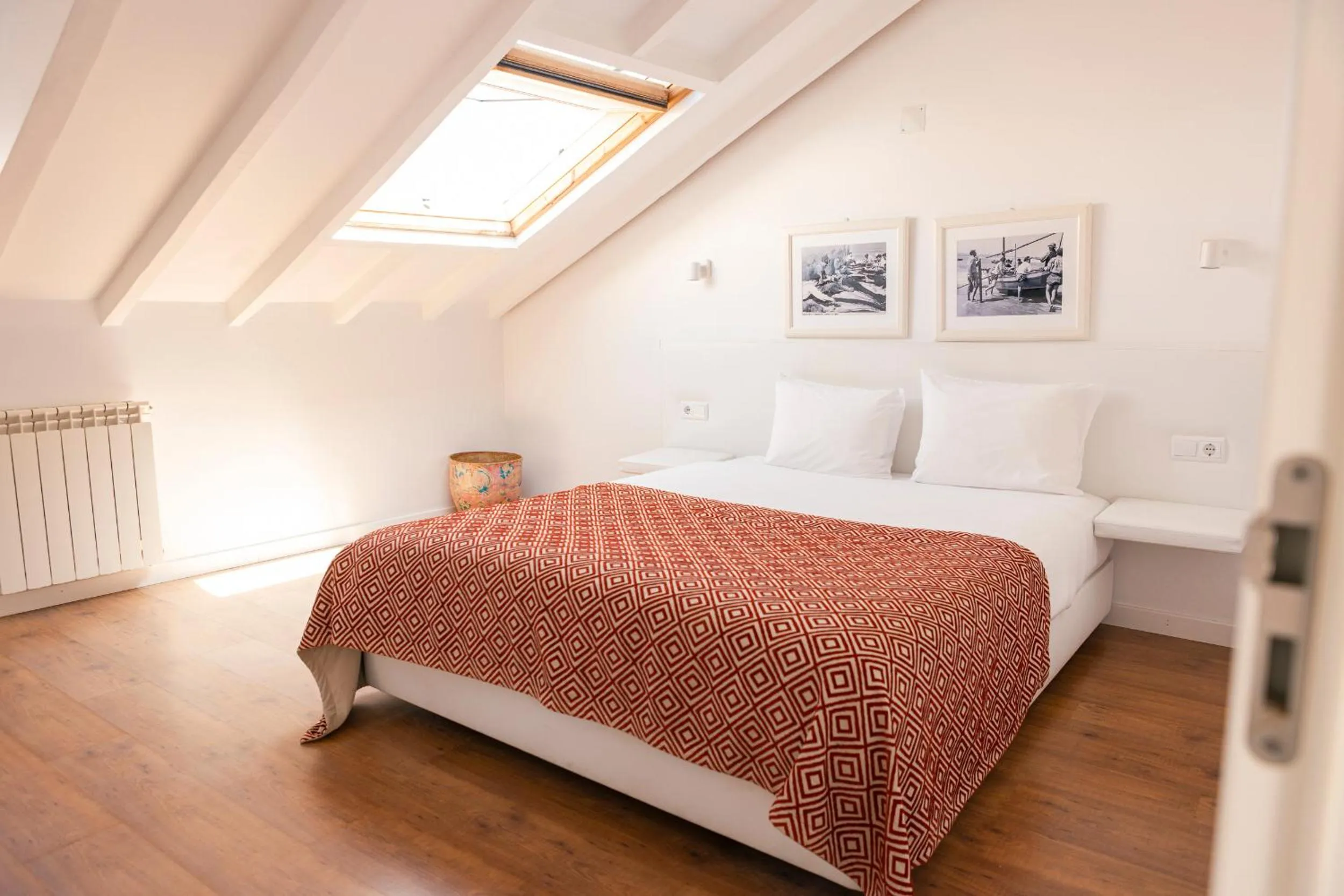 Bedroom, Bed in Casa das Aguarelas
