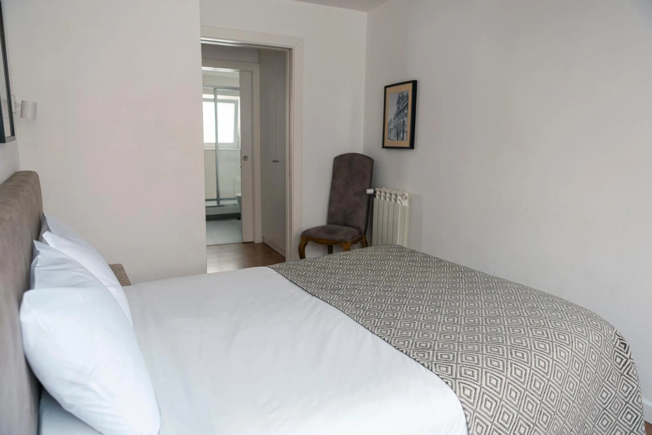 Bedroom, Bed in Casa das Aguarelas