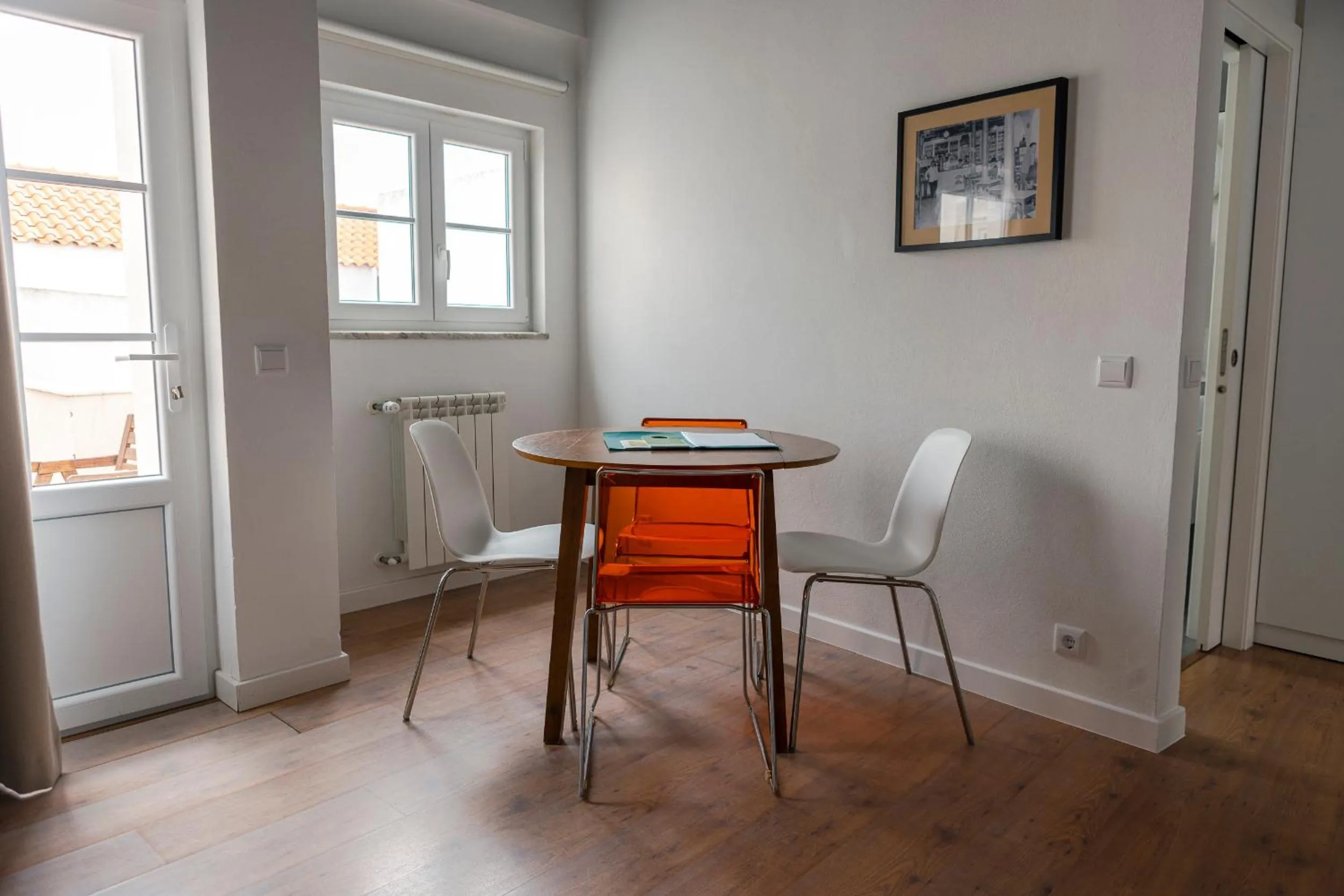 Seating area in Casa das Aguarelas