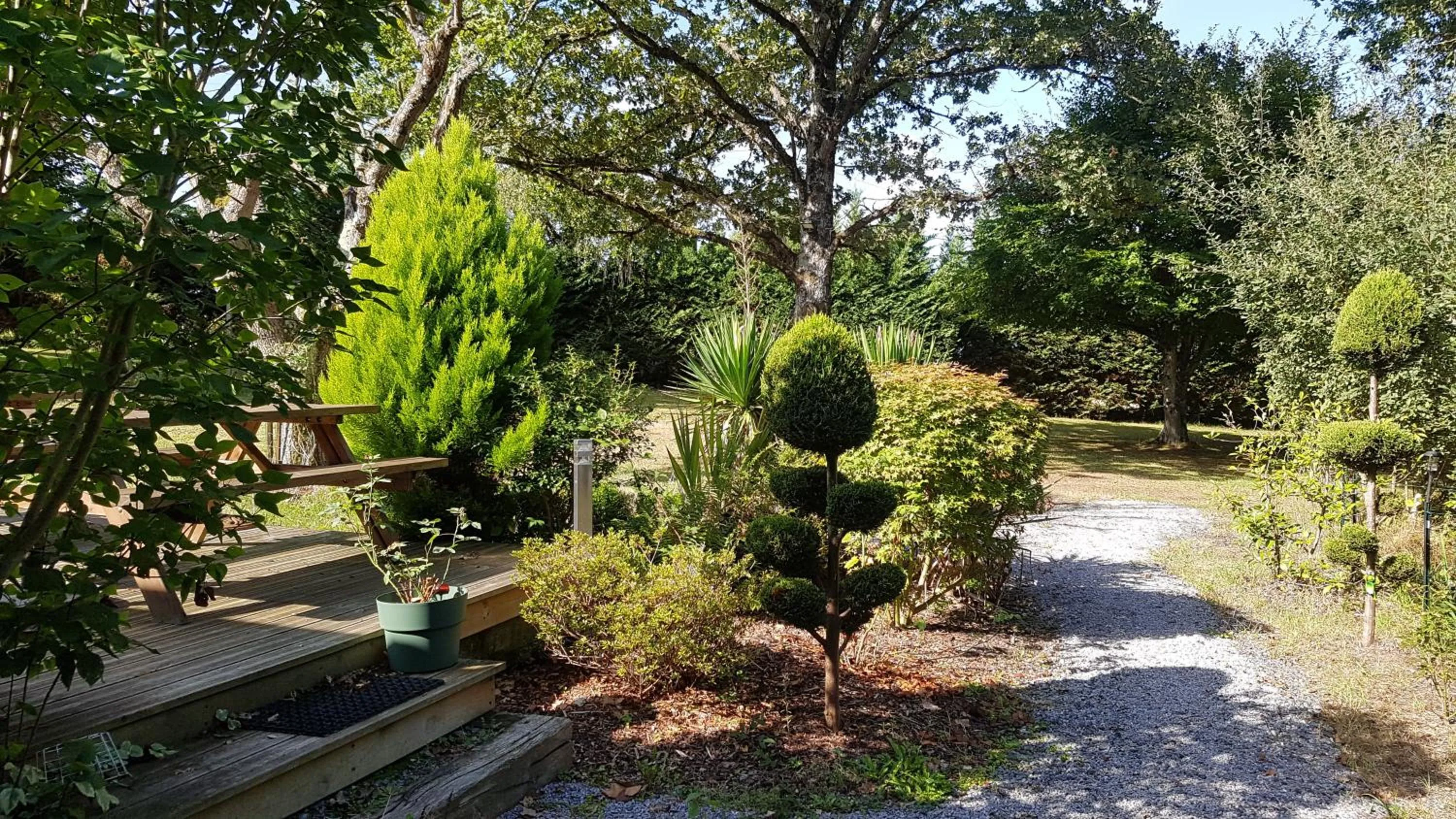 Garden in Domaine de Sahil