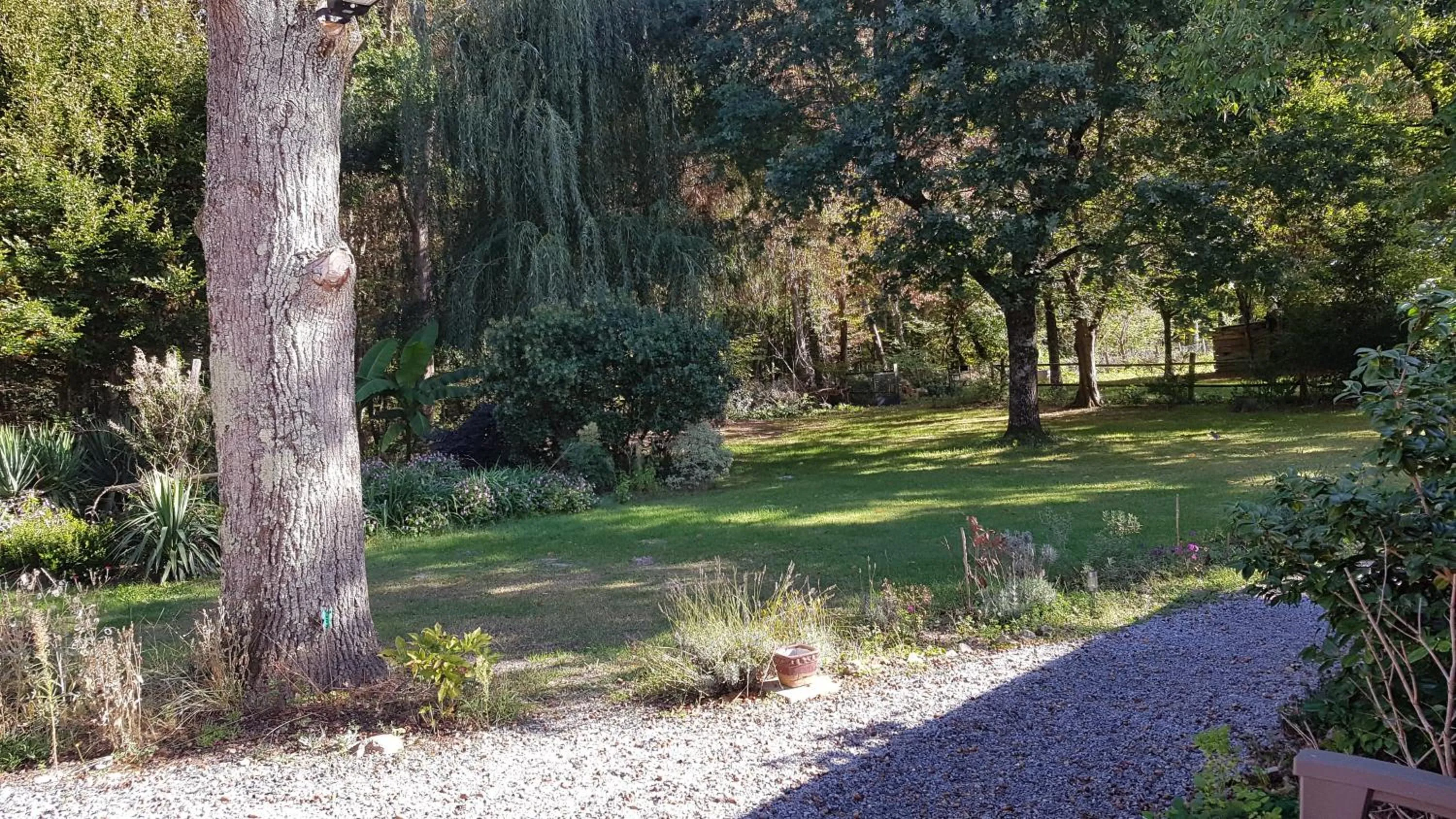 Garden view in Domaine de Sahil