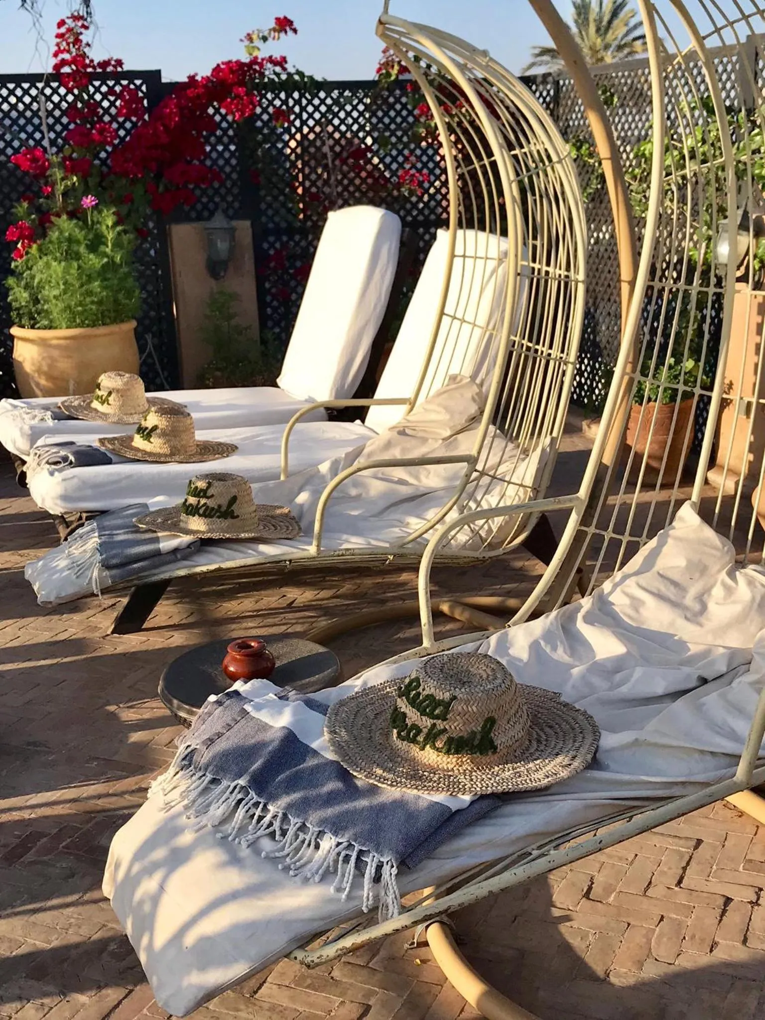 Balcony/Terrace in Riad Mur Akush