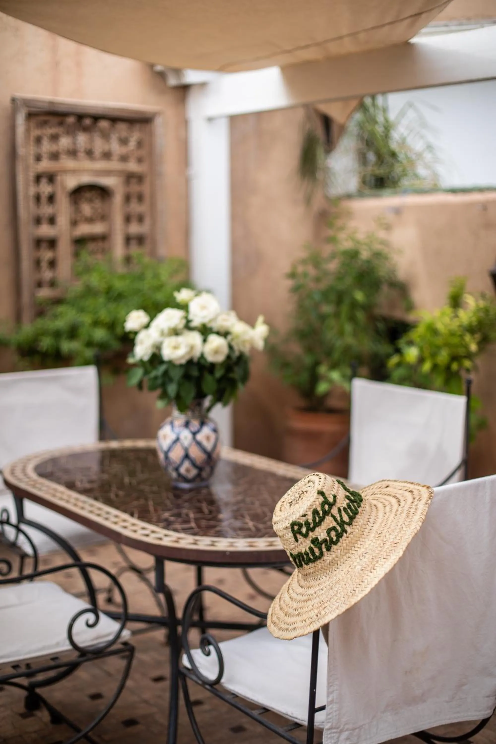 Balcony/Terrace in Riad Mur Akush