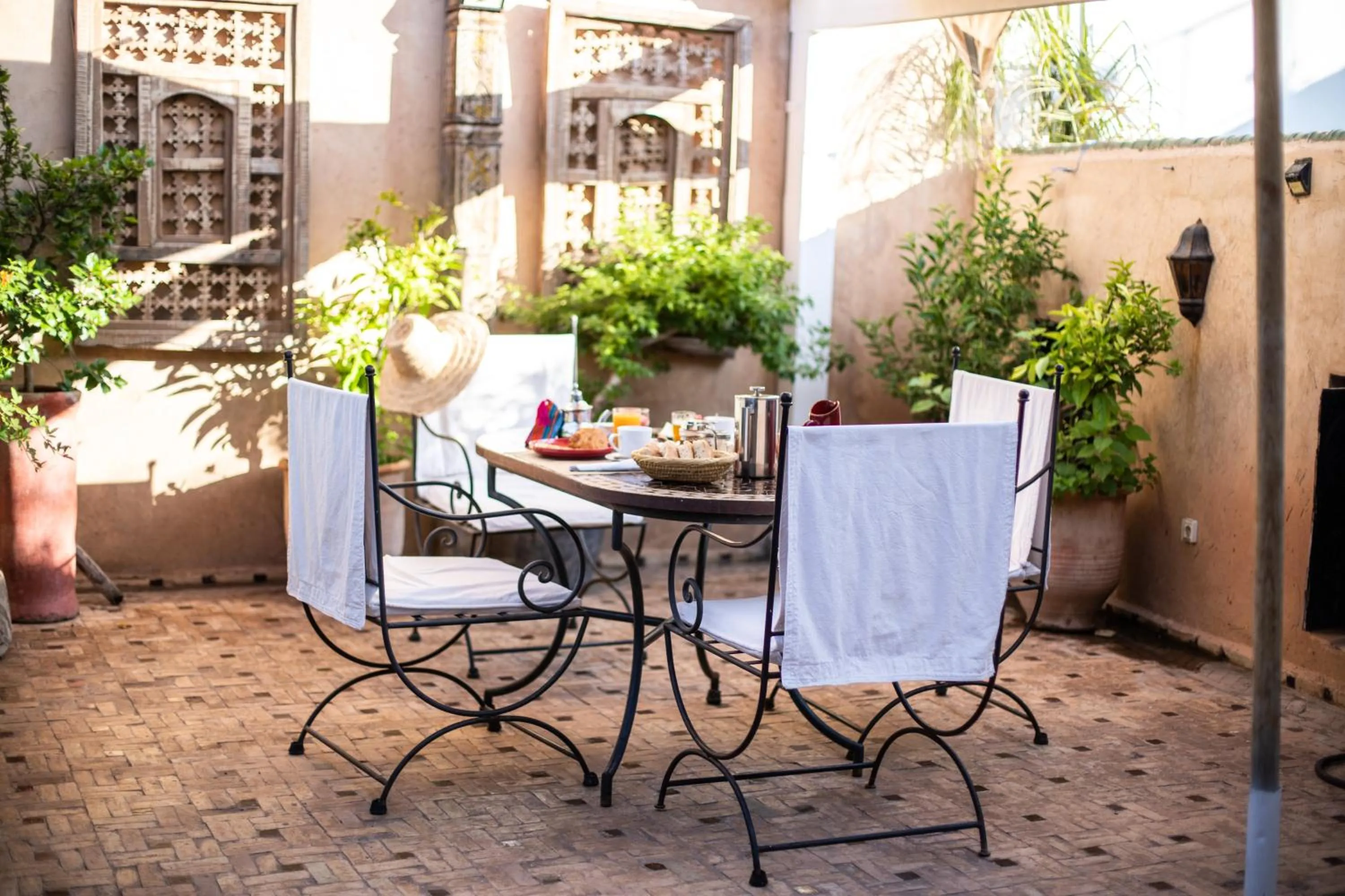 Balcony/Terrace in Riad Mur Akush