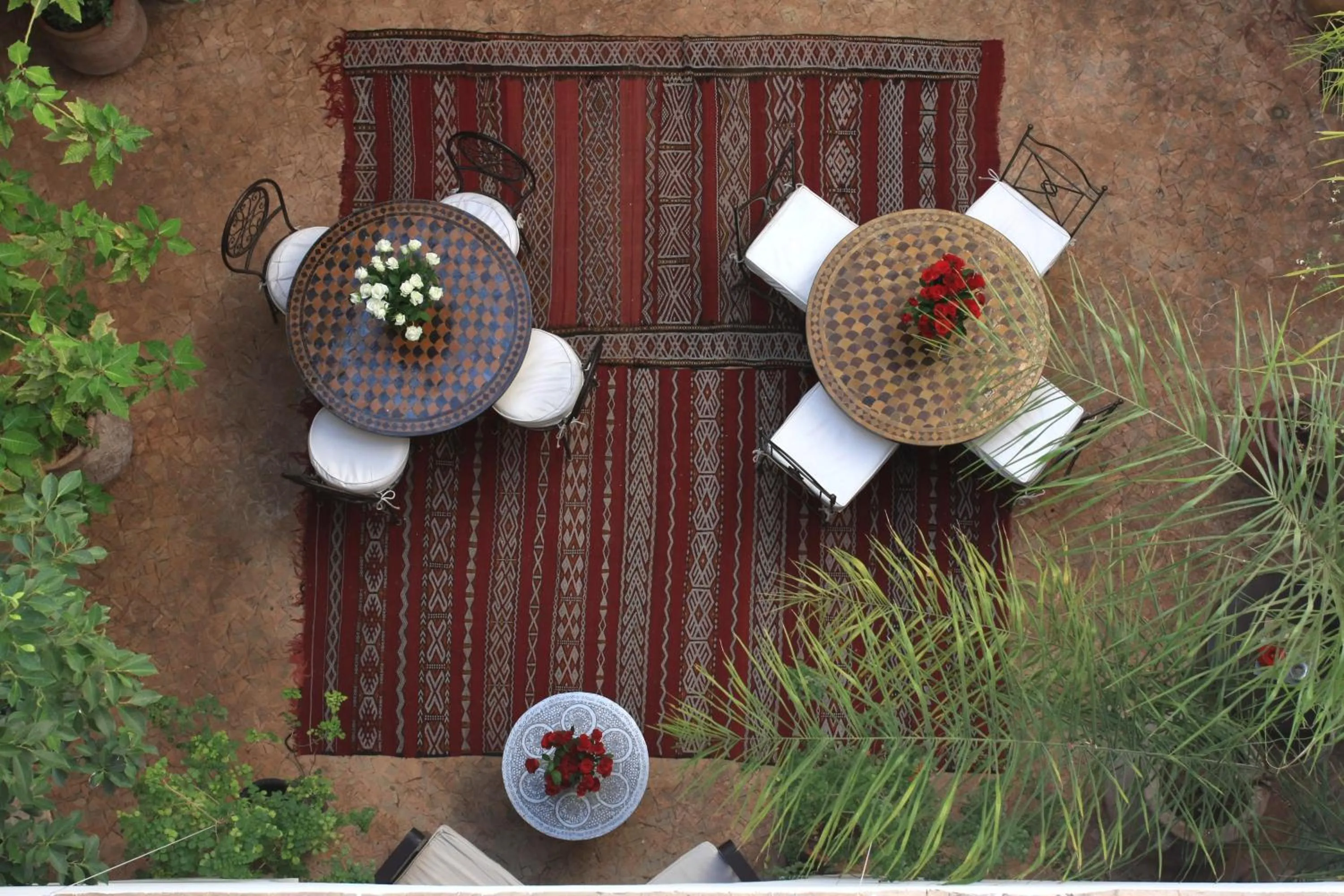 Balcony/Terrace in Riad Mur Akush