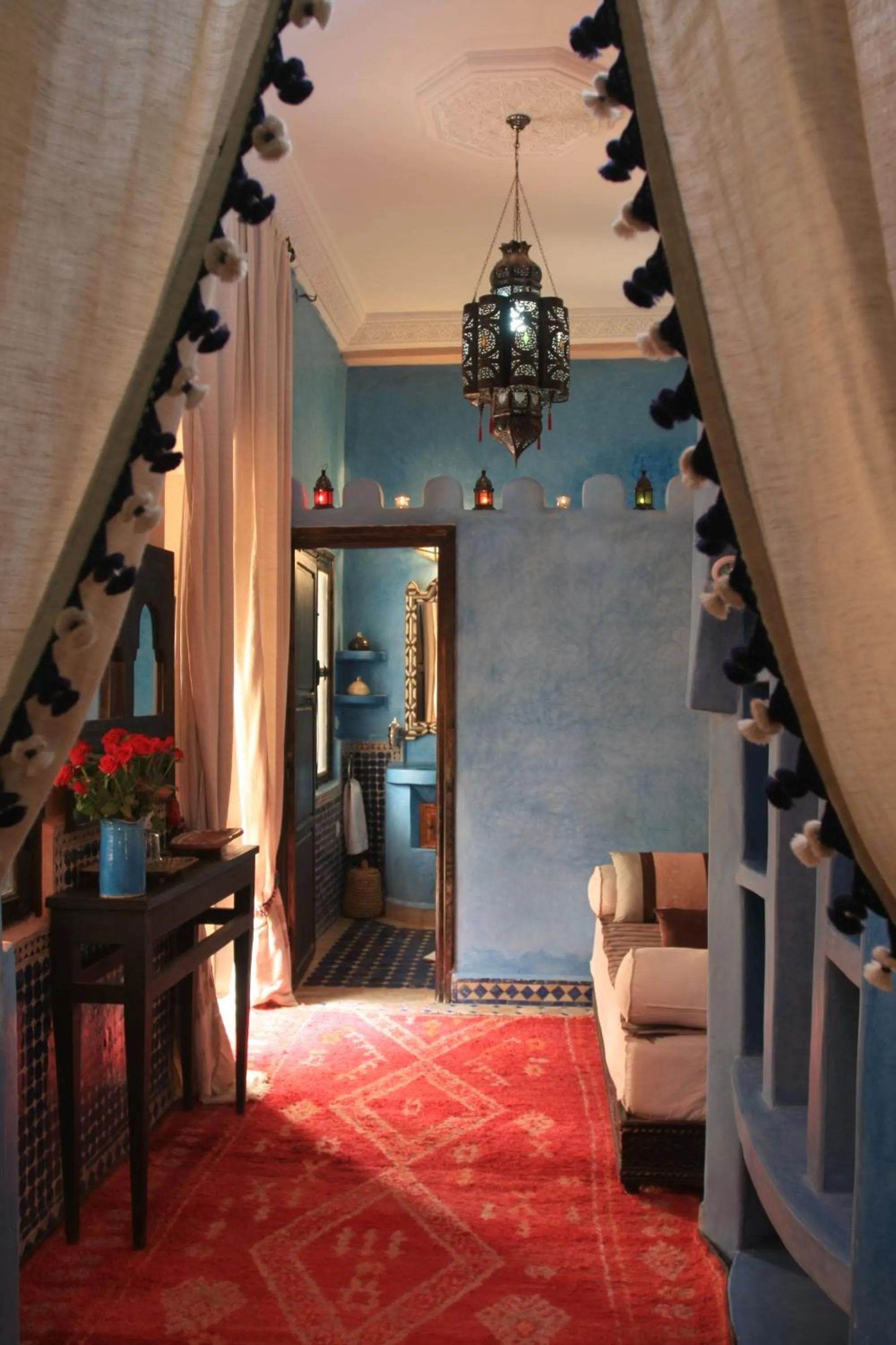 Seating area in Riad Mur Akush