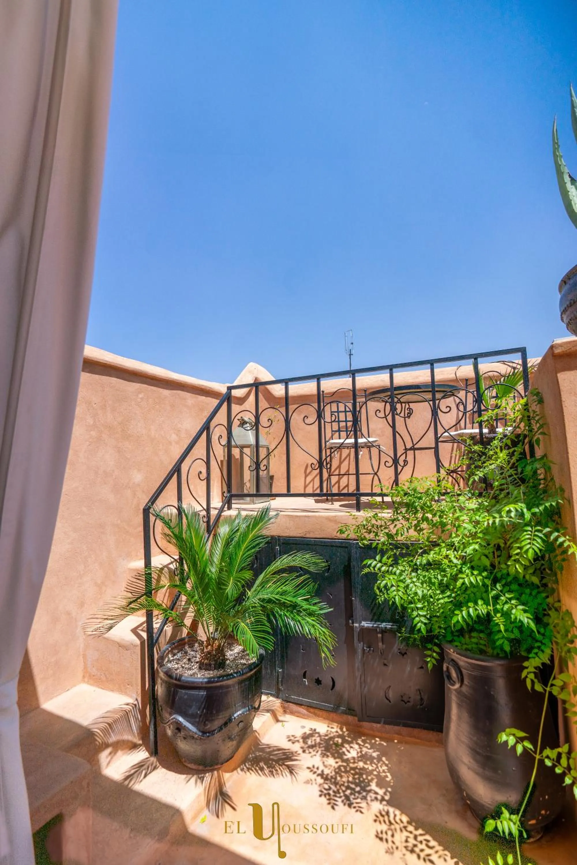 Balcony/Terrace in Riad El Youssoufi