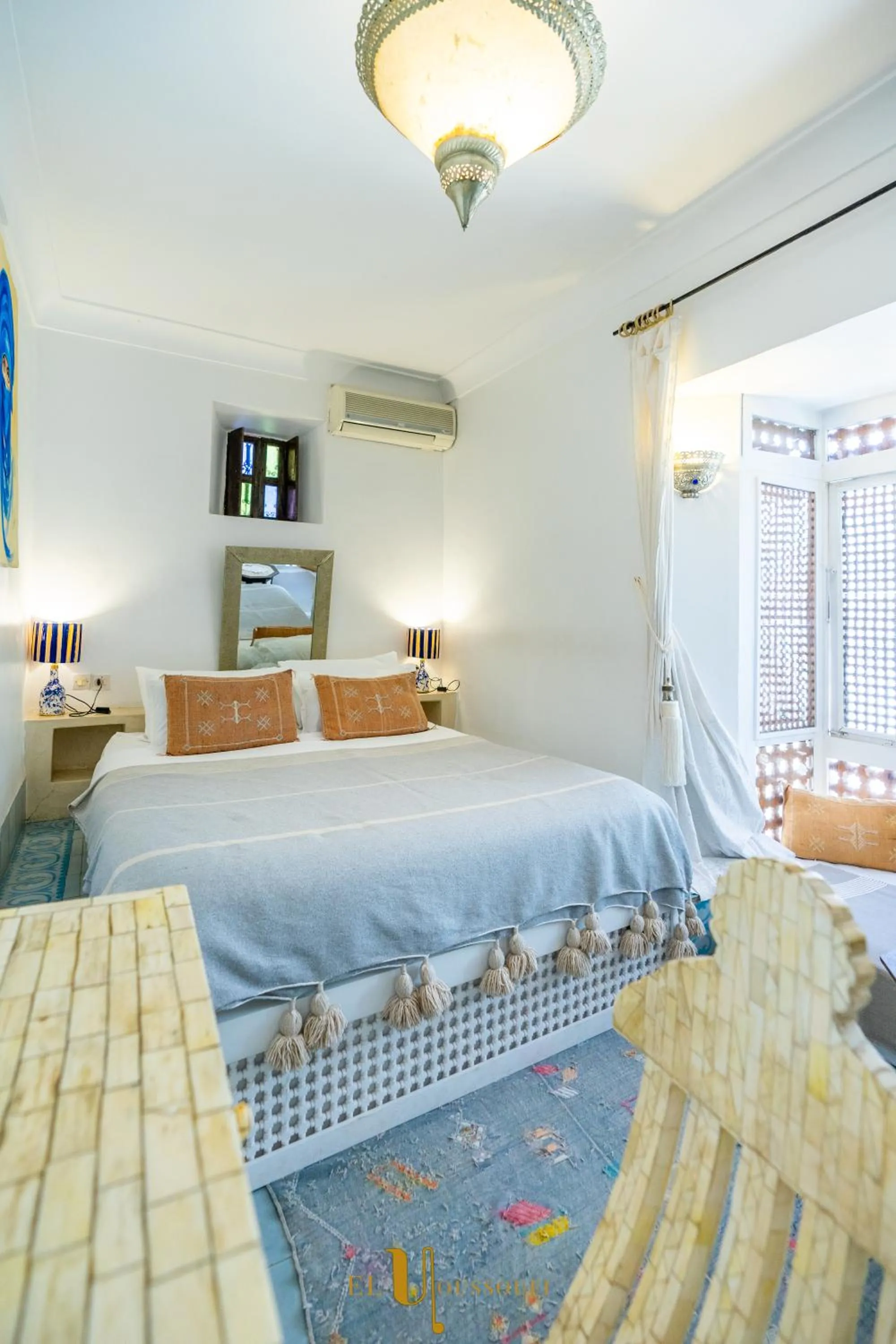 Bed in Riad El Youssoufi