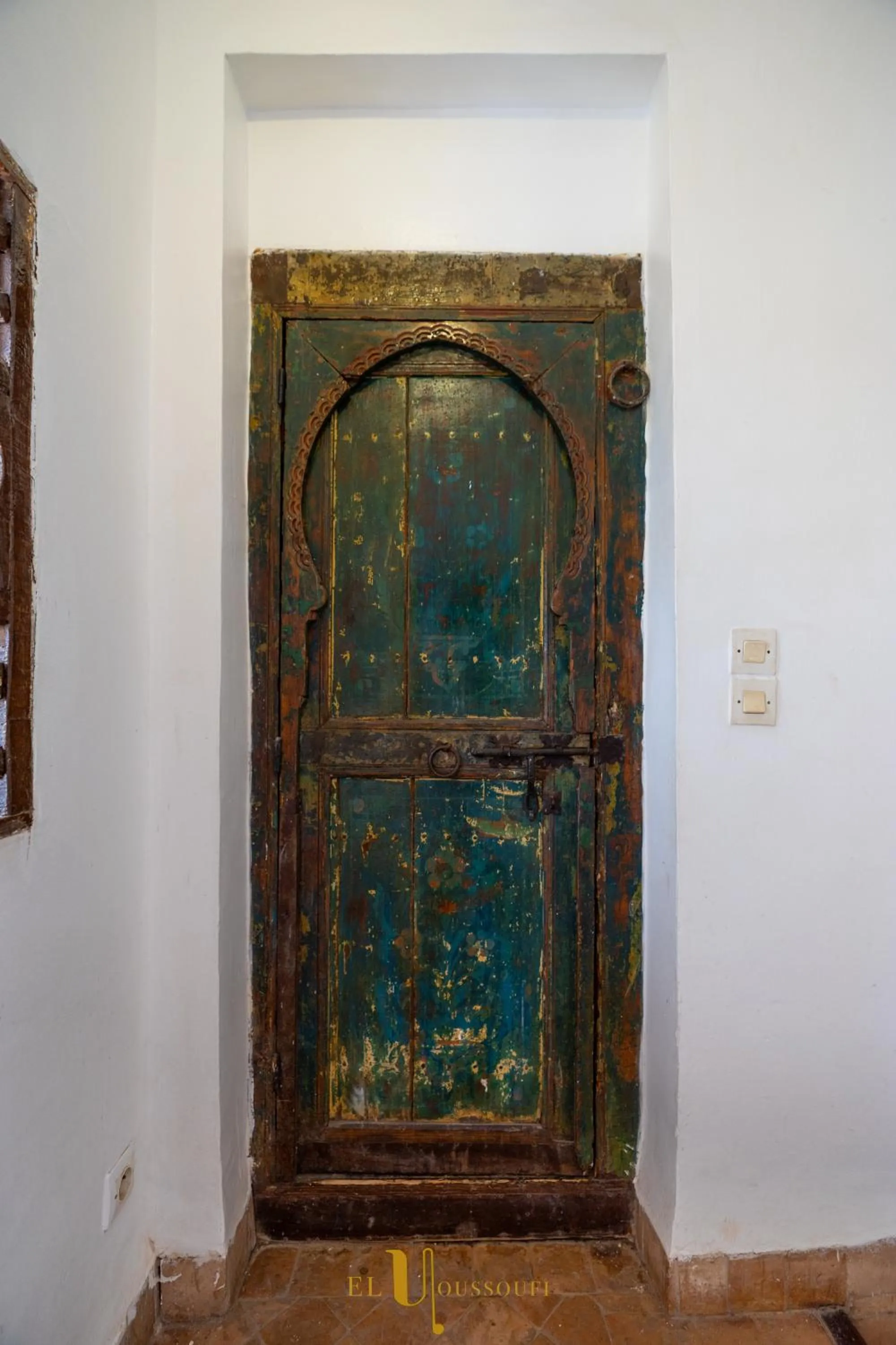 Decorative detail in Riad El Youssoufi