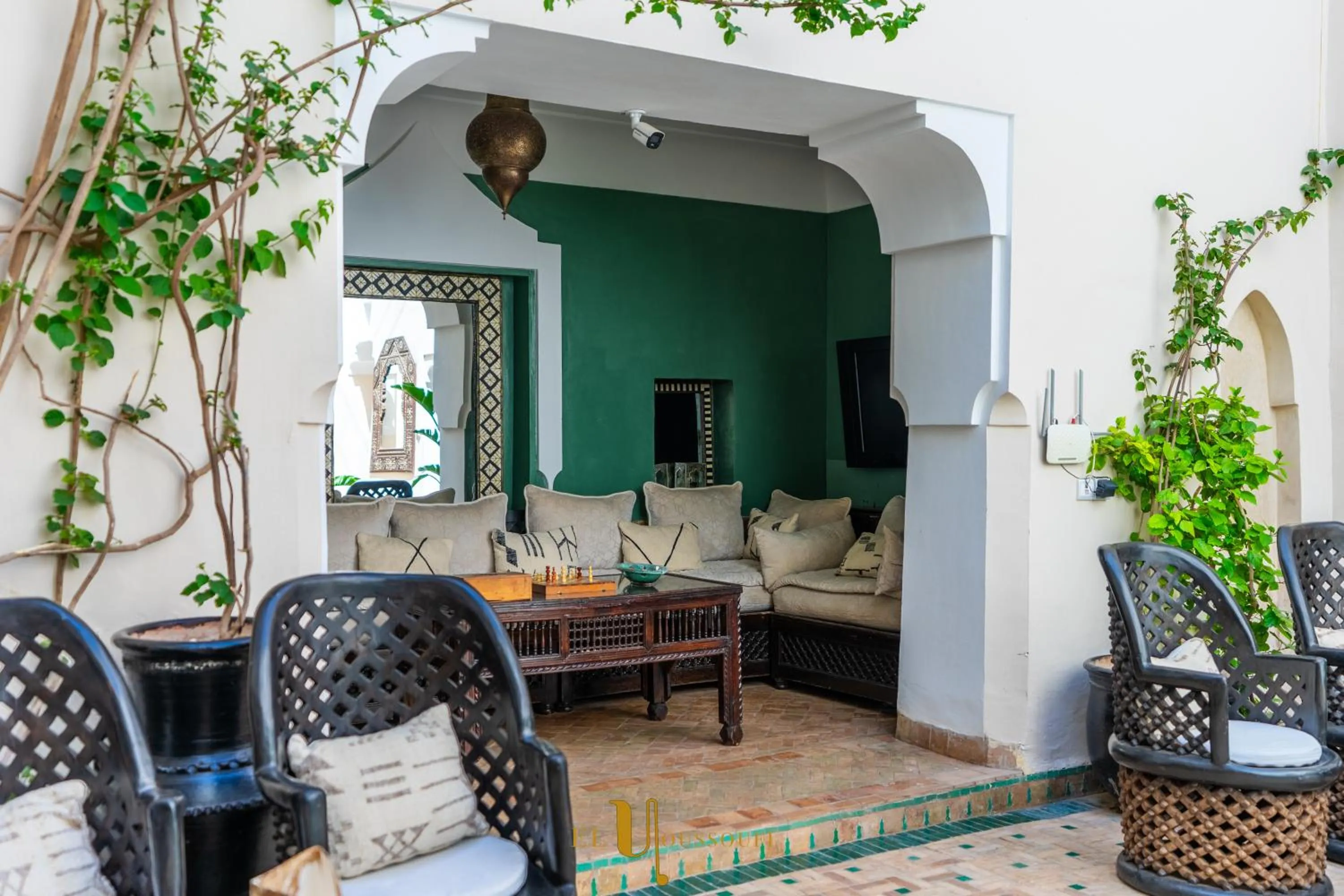 Living room in Riad El Youssoufi