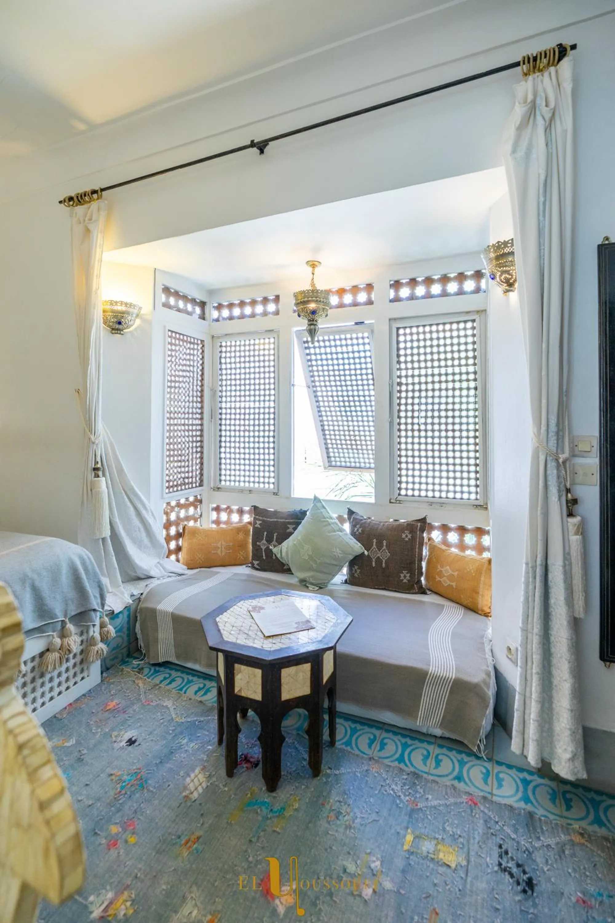 Living room in Riad El Youssoufi