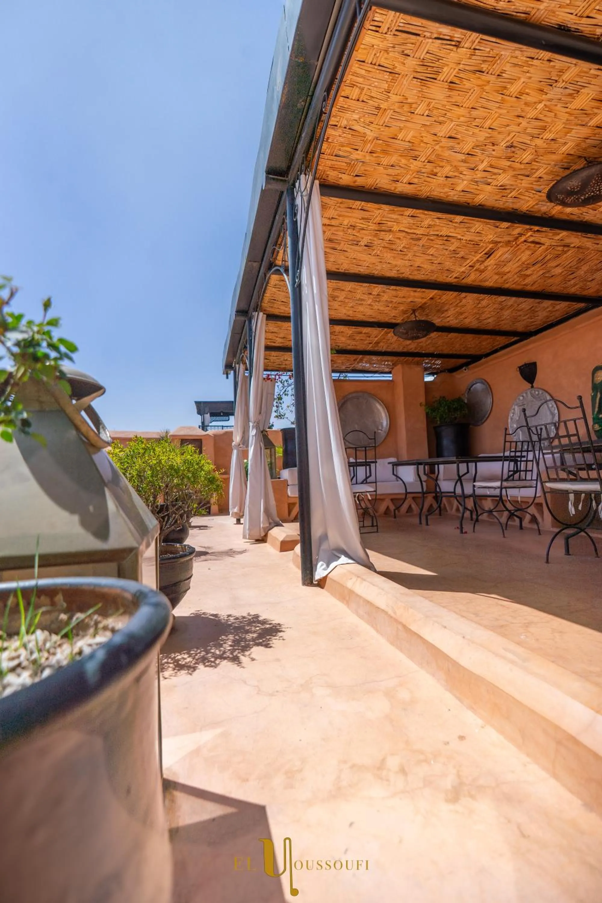 Balcony/Terrace in Riad El Youssoufi