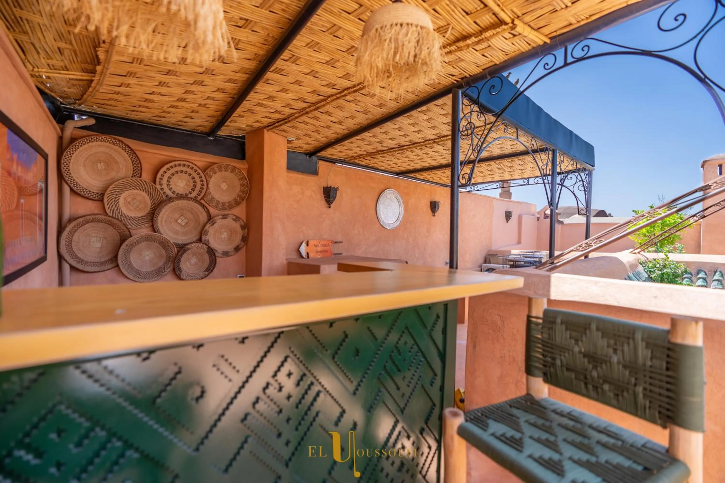 Balcony/Terrace in Riad El Youssoufi