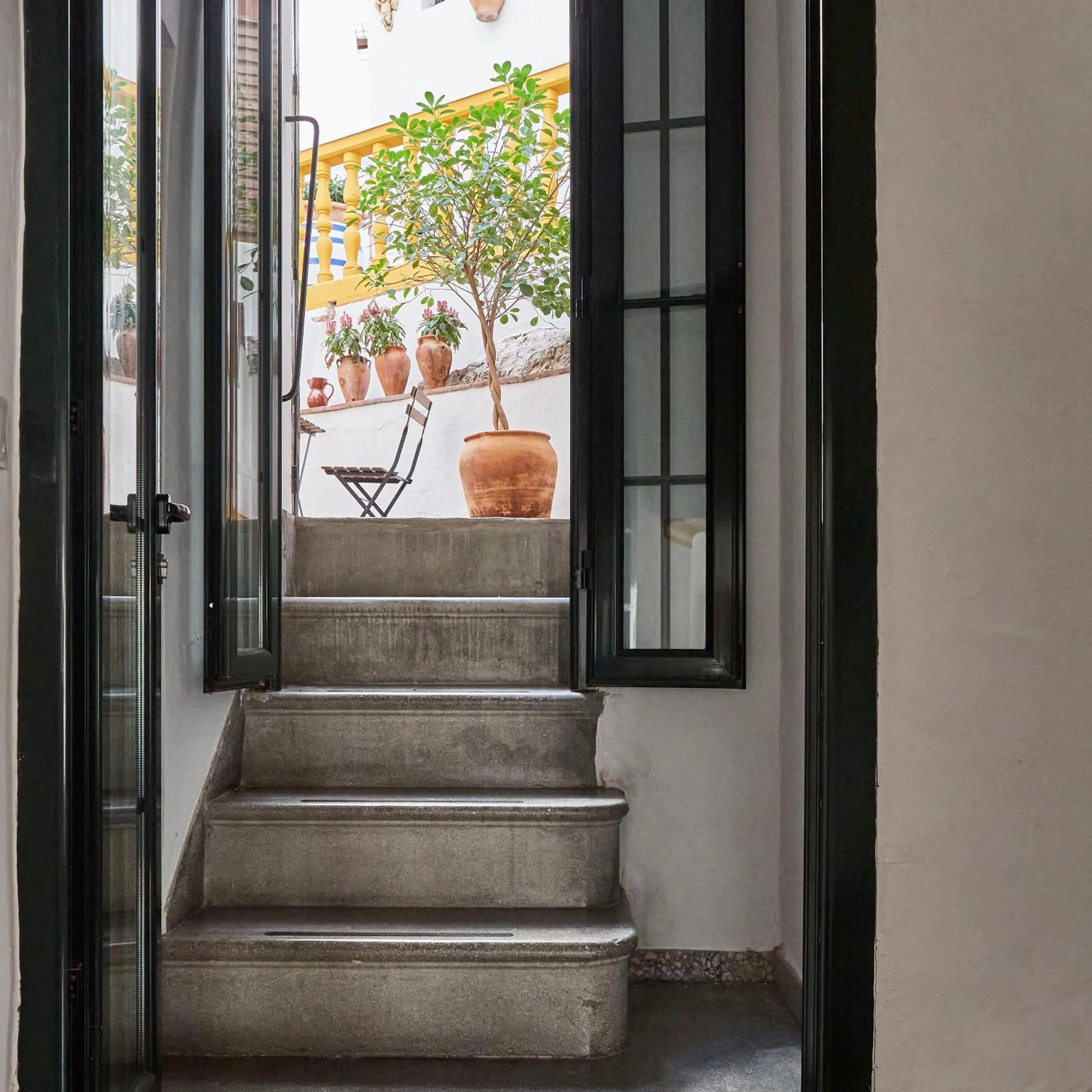 Patio in Mesón La Hospedería