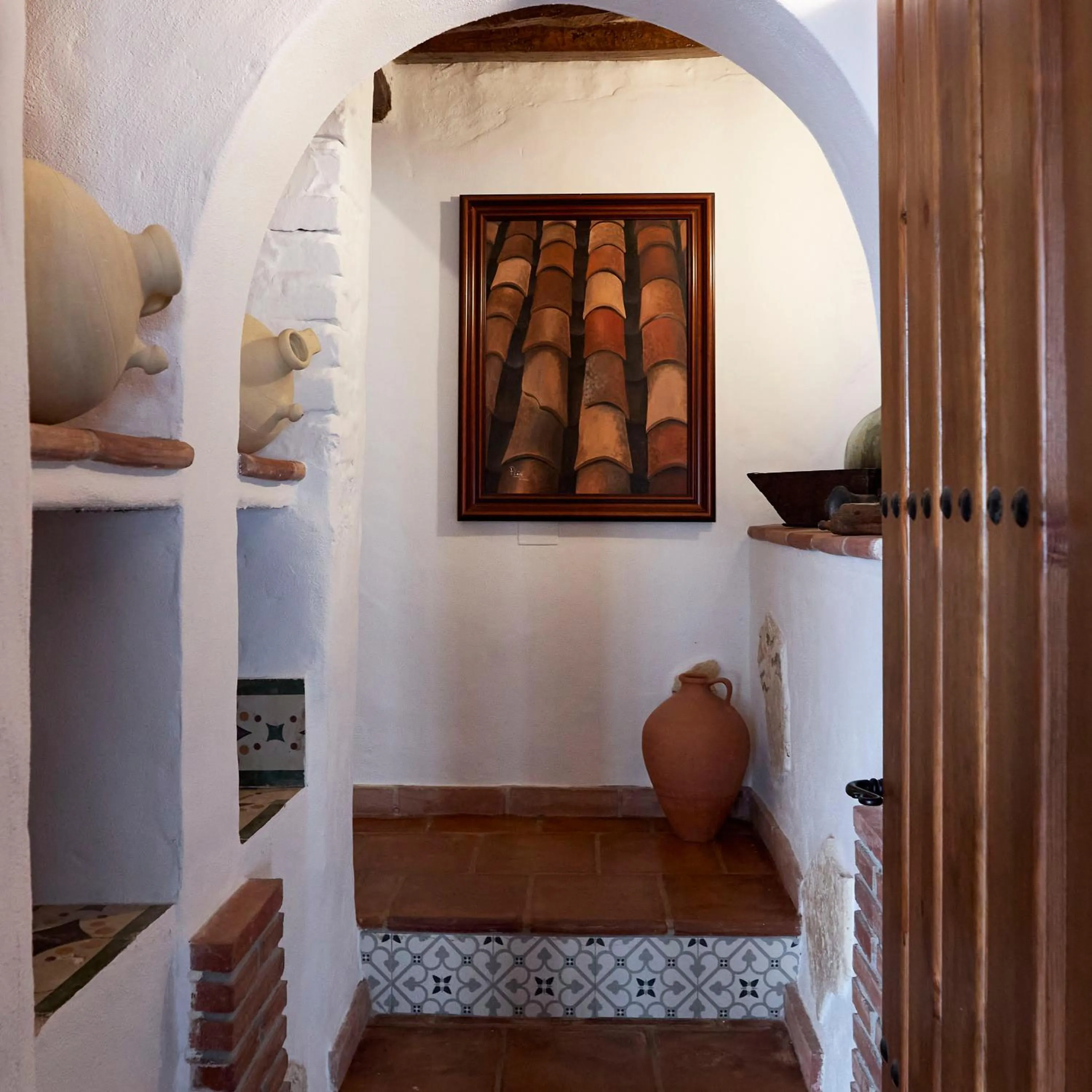 Facade/entrance in Mesón La Hospedería