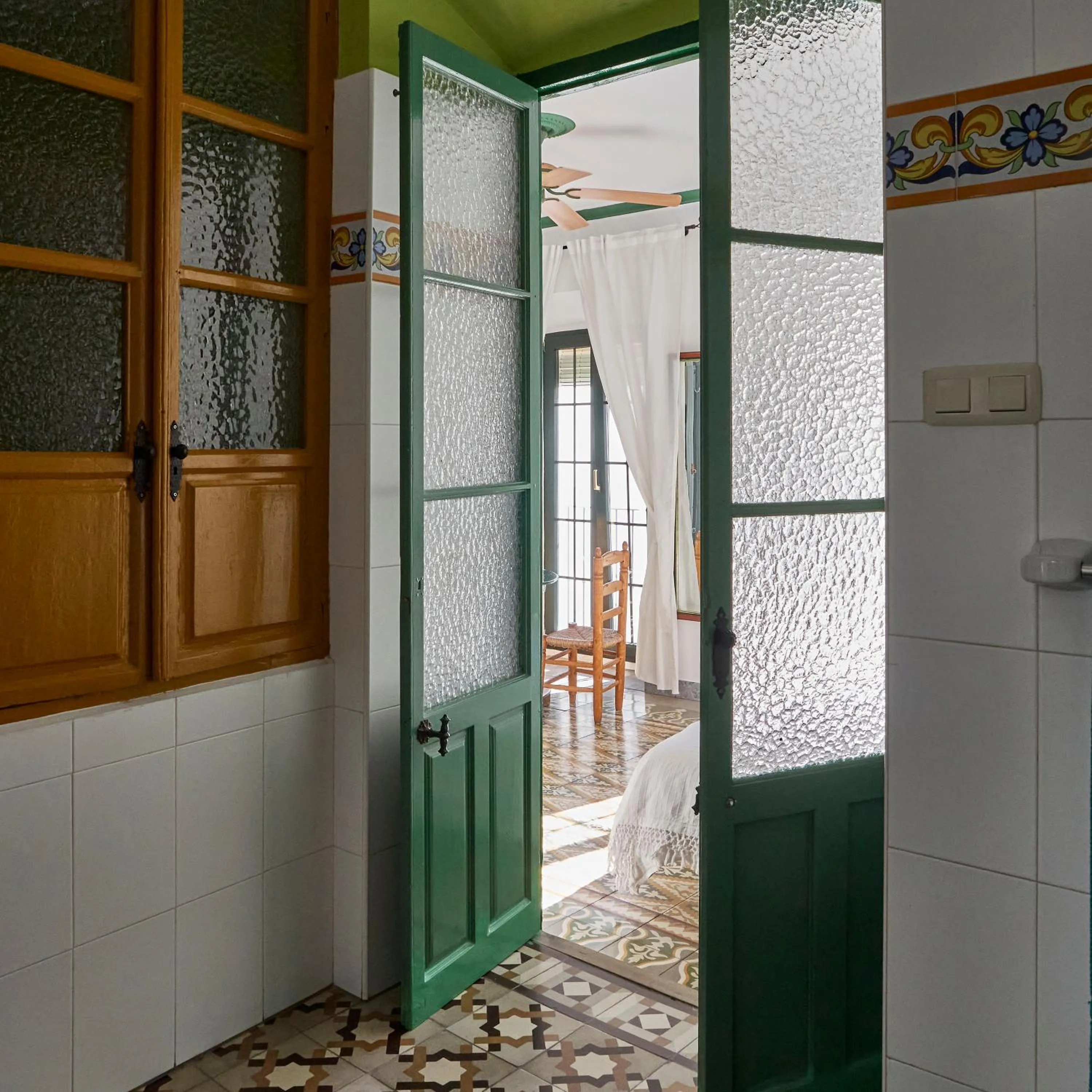 Decorative detail in Mesón La Hospedería