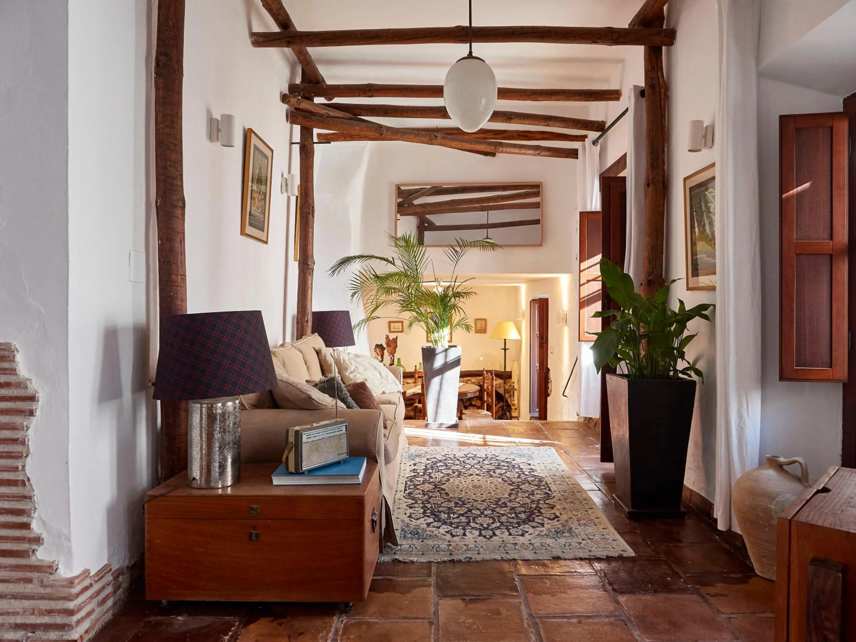 Living room in Mesón La Hospedería