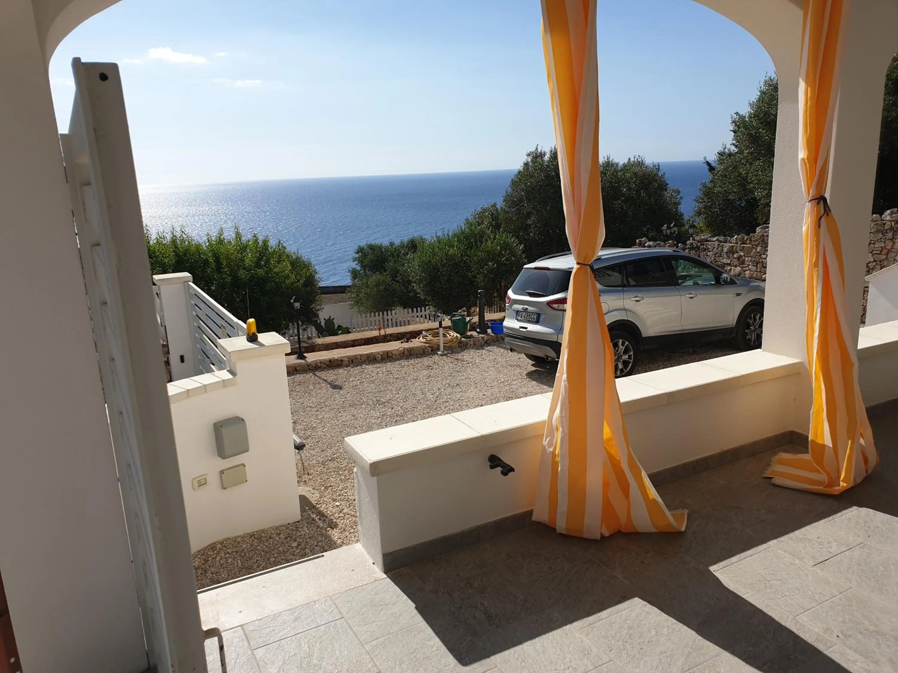 Balcony/Terrace in Santa Maria Di Leuca Villa Etta
