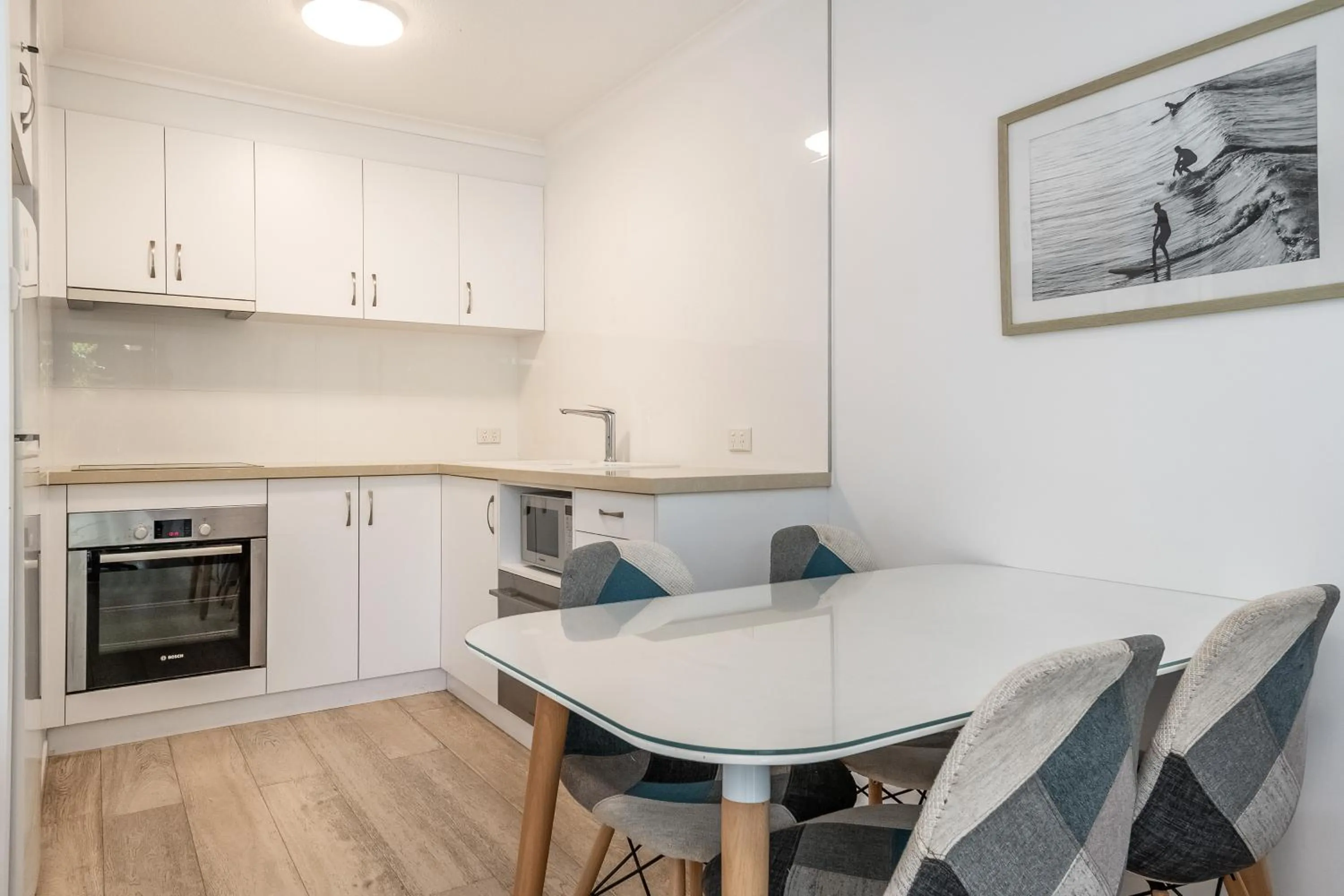 Kitchen or kitchenette in Beaches Apartments Byron Bay
