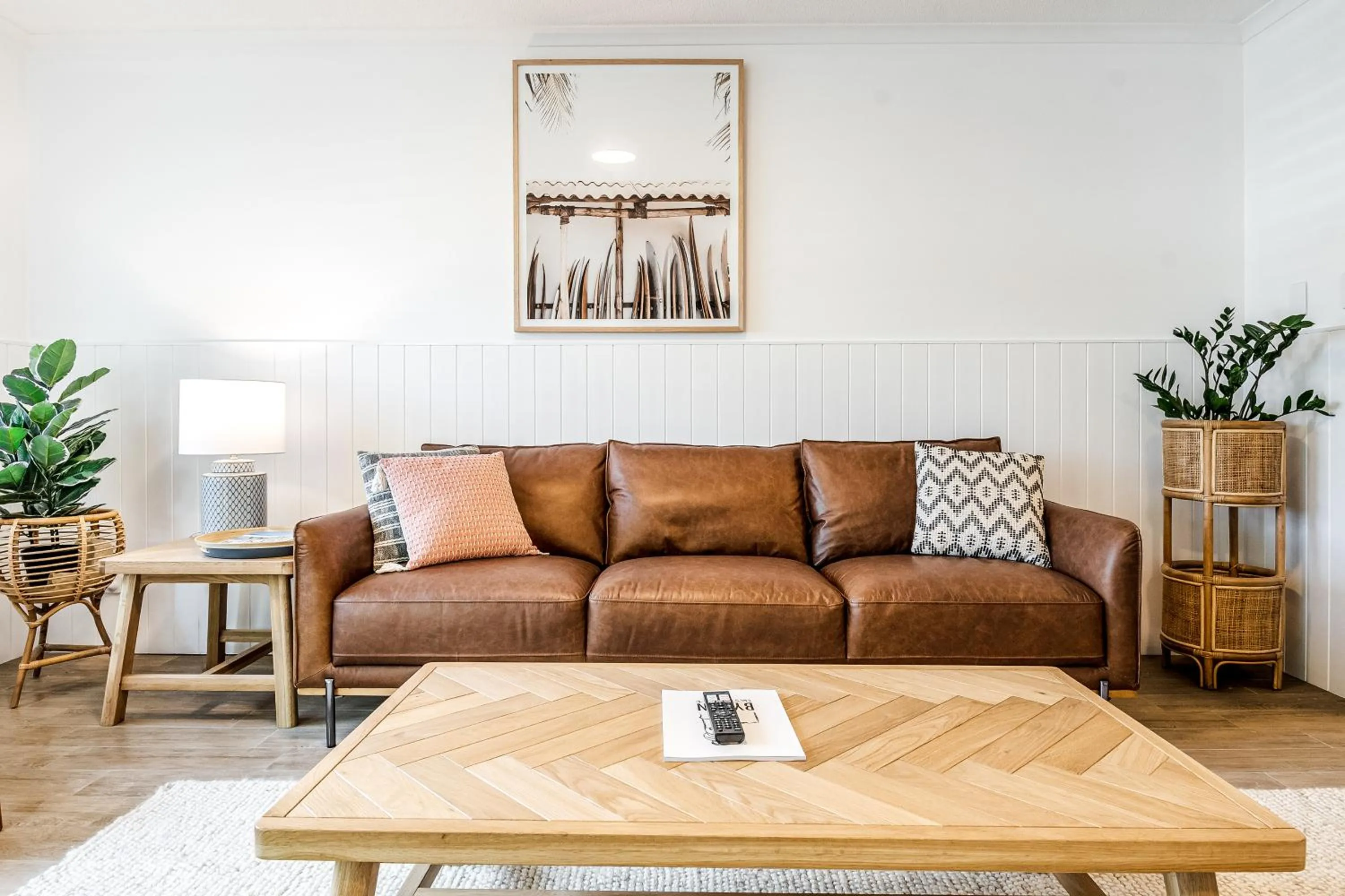 Living room in Beaches Apartments Byron Bay