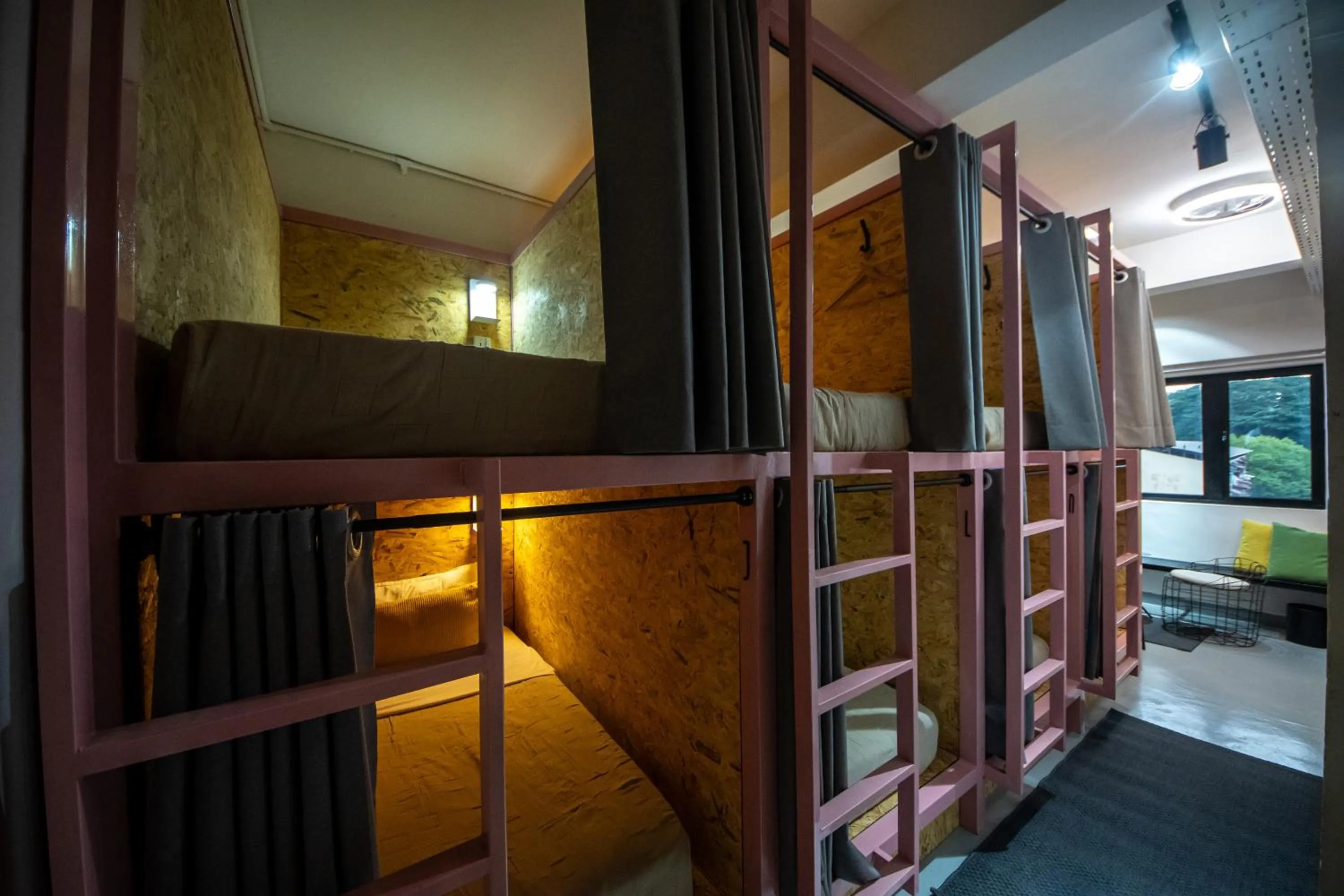 Bedroom, Bed in The Brownstone Hostel & Space