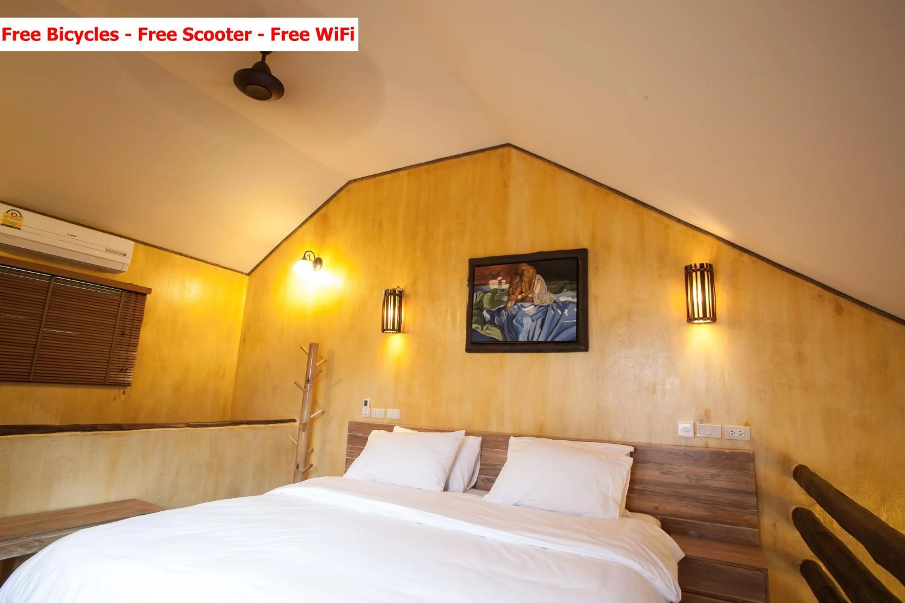 Bedroom, Bed in Baanpong Lodge