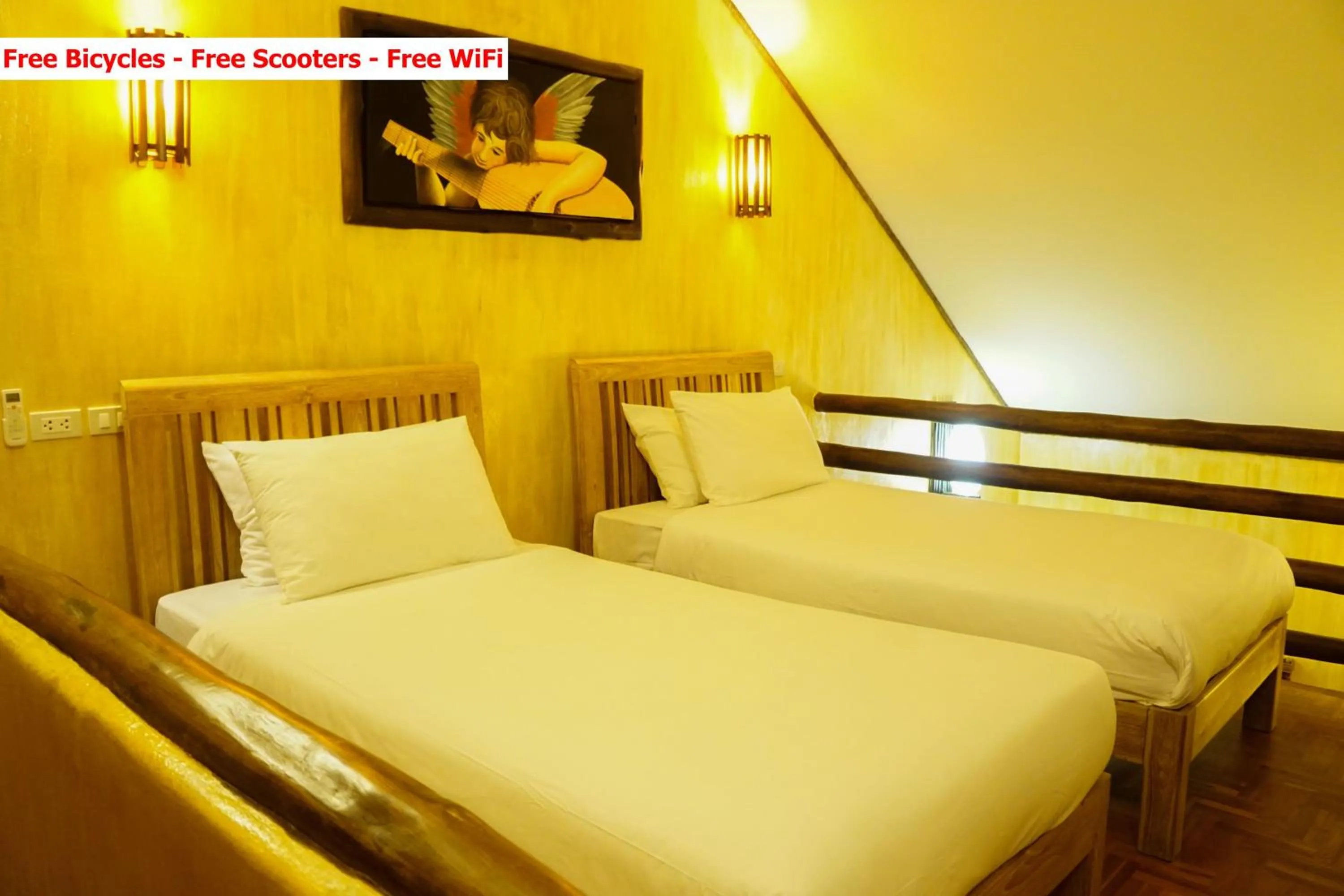 Bedroom, Bed in Baanpong Lodge