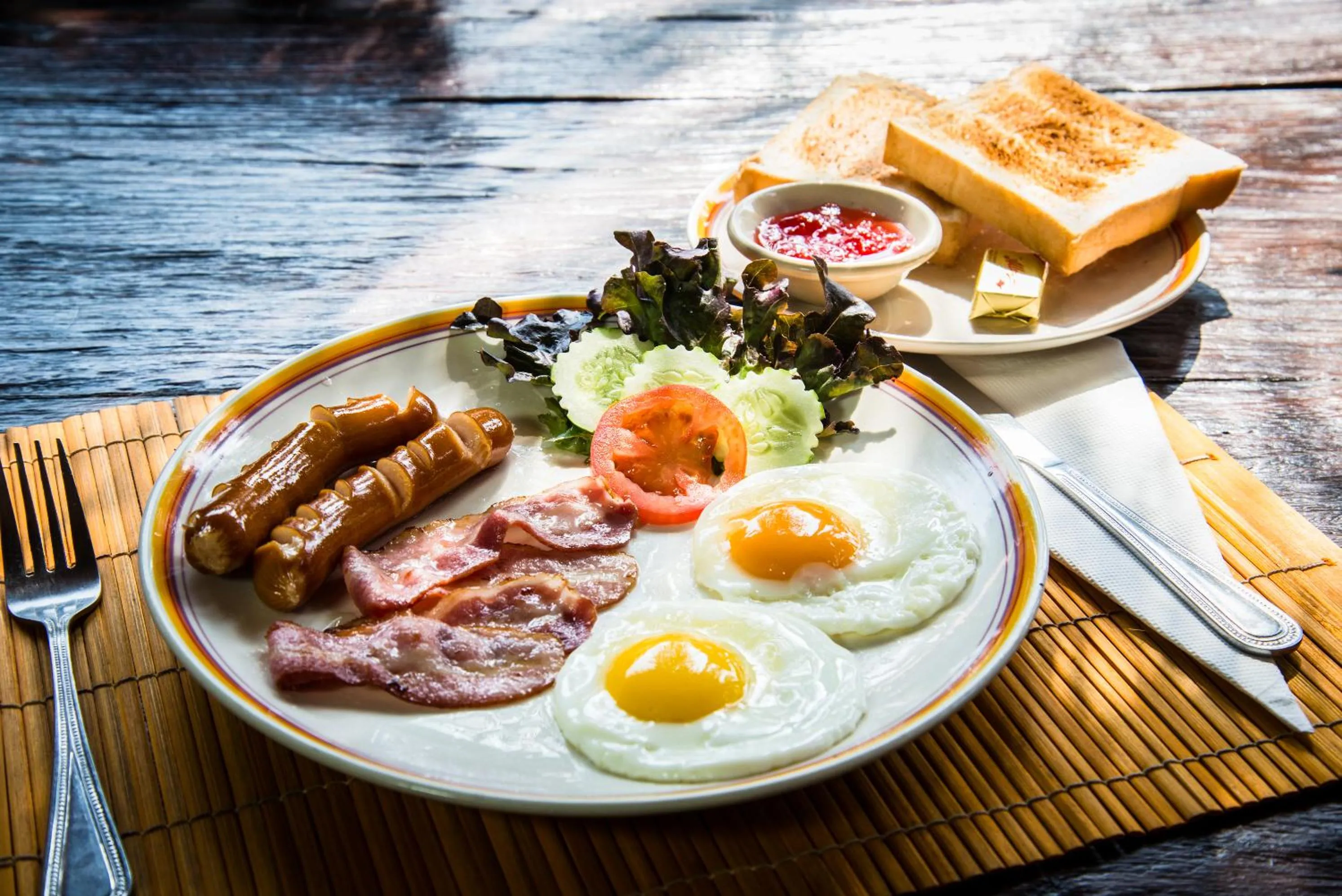 Food close-up in Baanpong Lodge