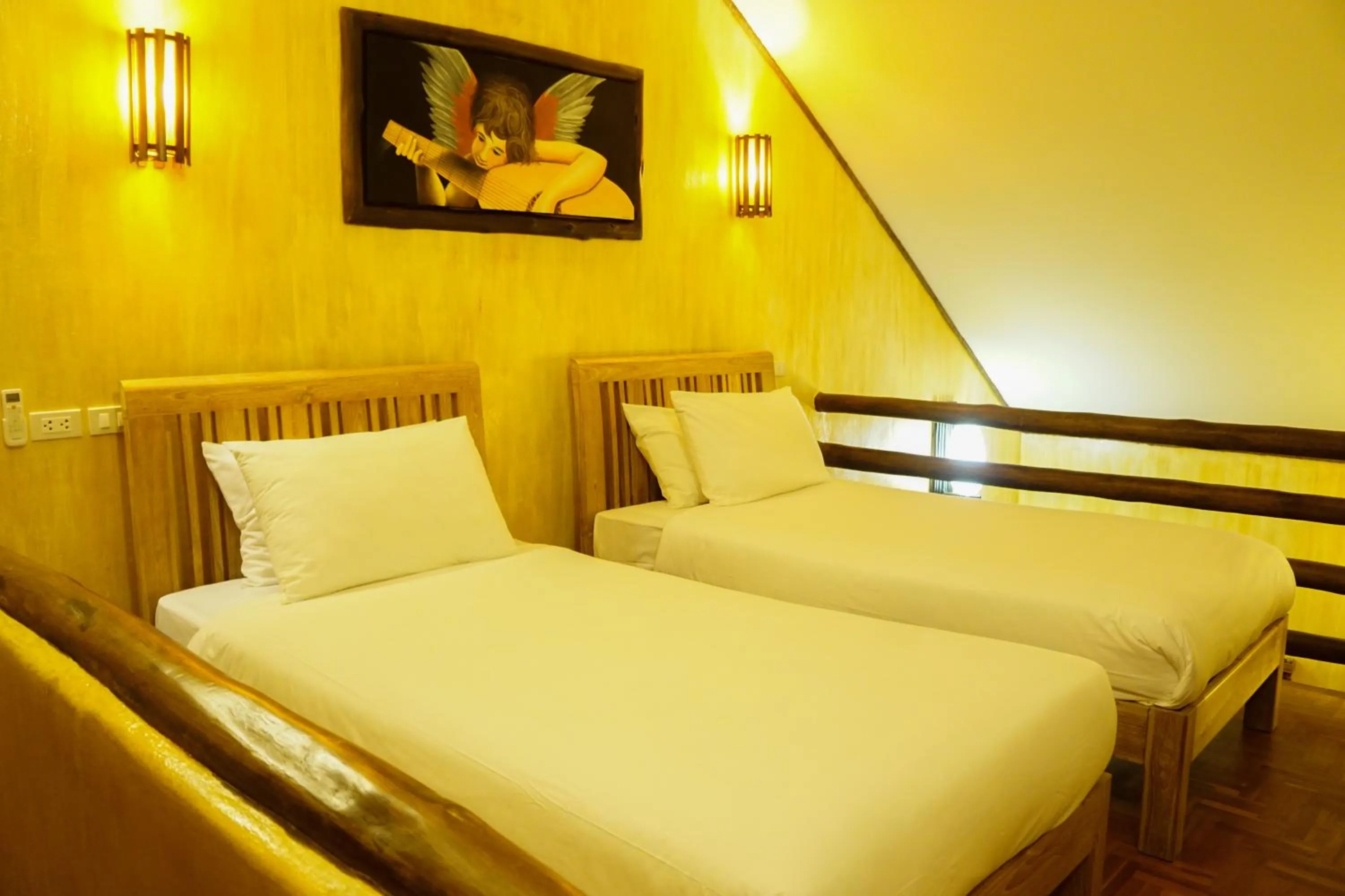 Bedroom, Bed in Baanpong Lodge