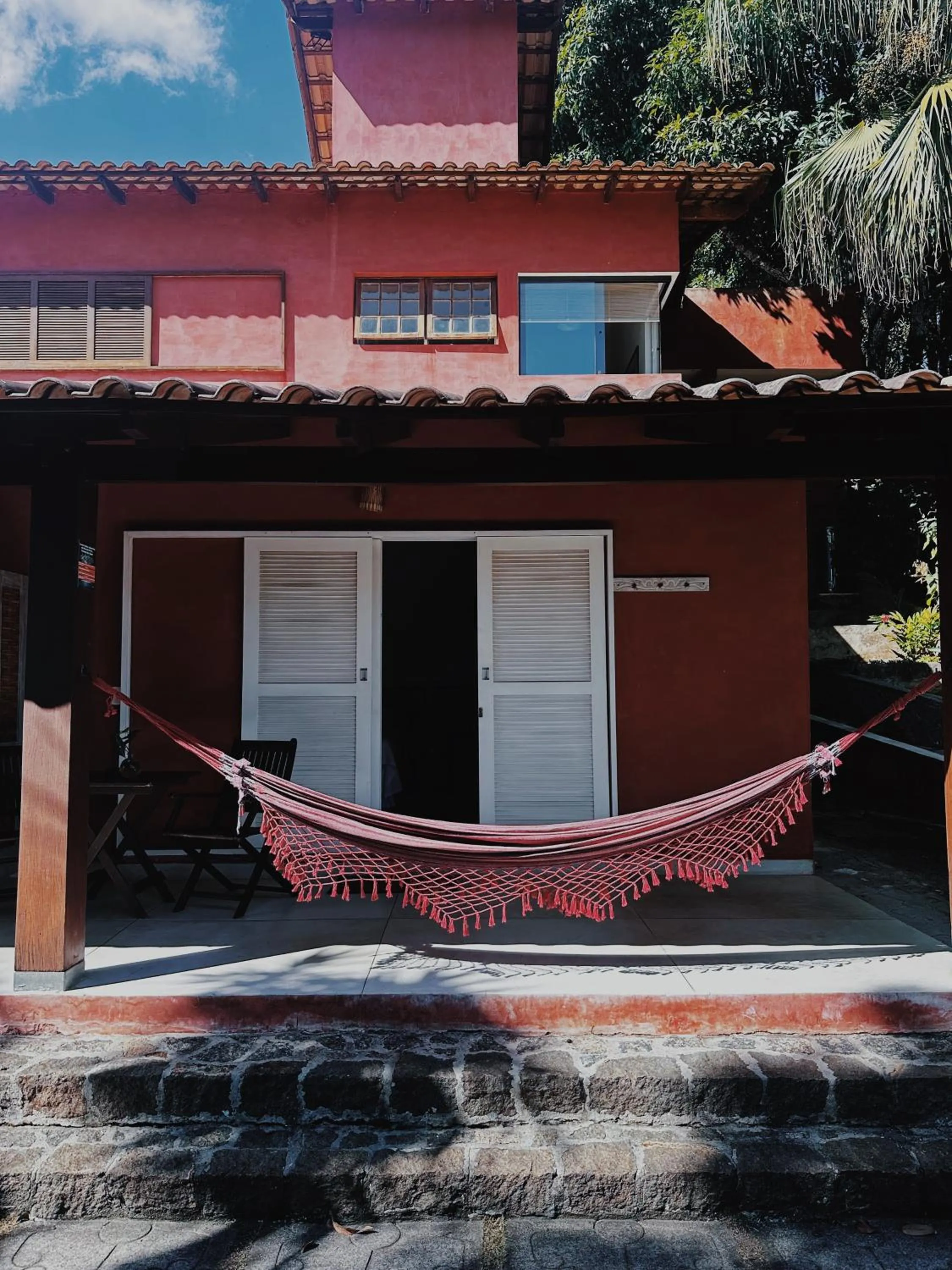 Double Room with Patio in Chalés Mariolinha