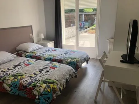 Bed in HOTEL BON ACCUEIL