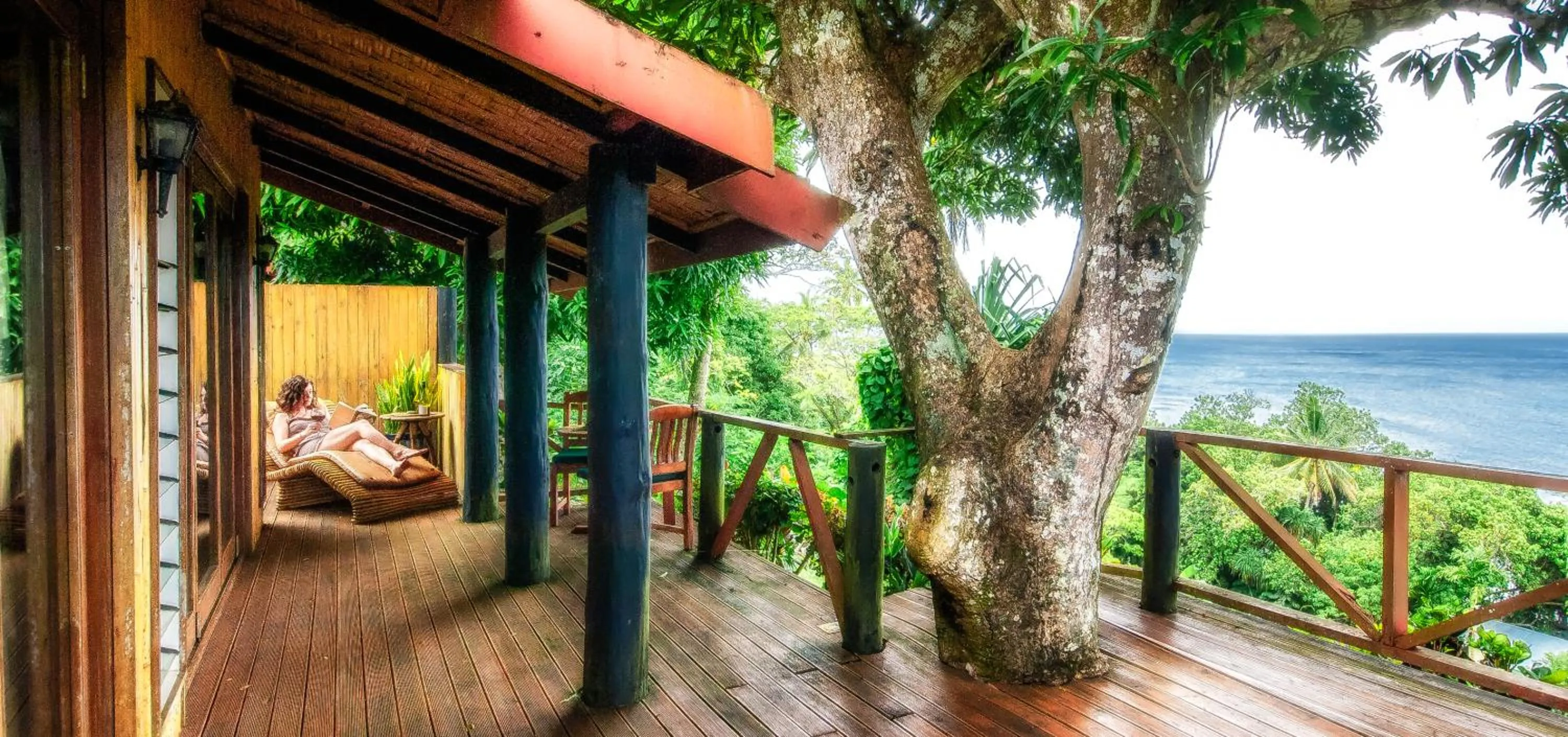 Sea view in Maravu Taveuni Lodge